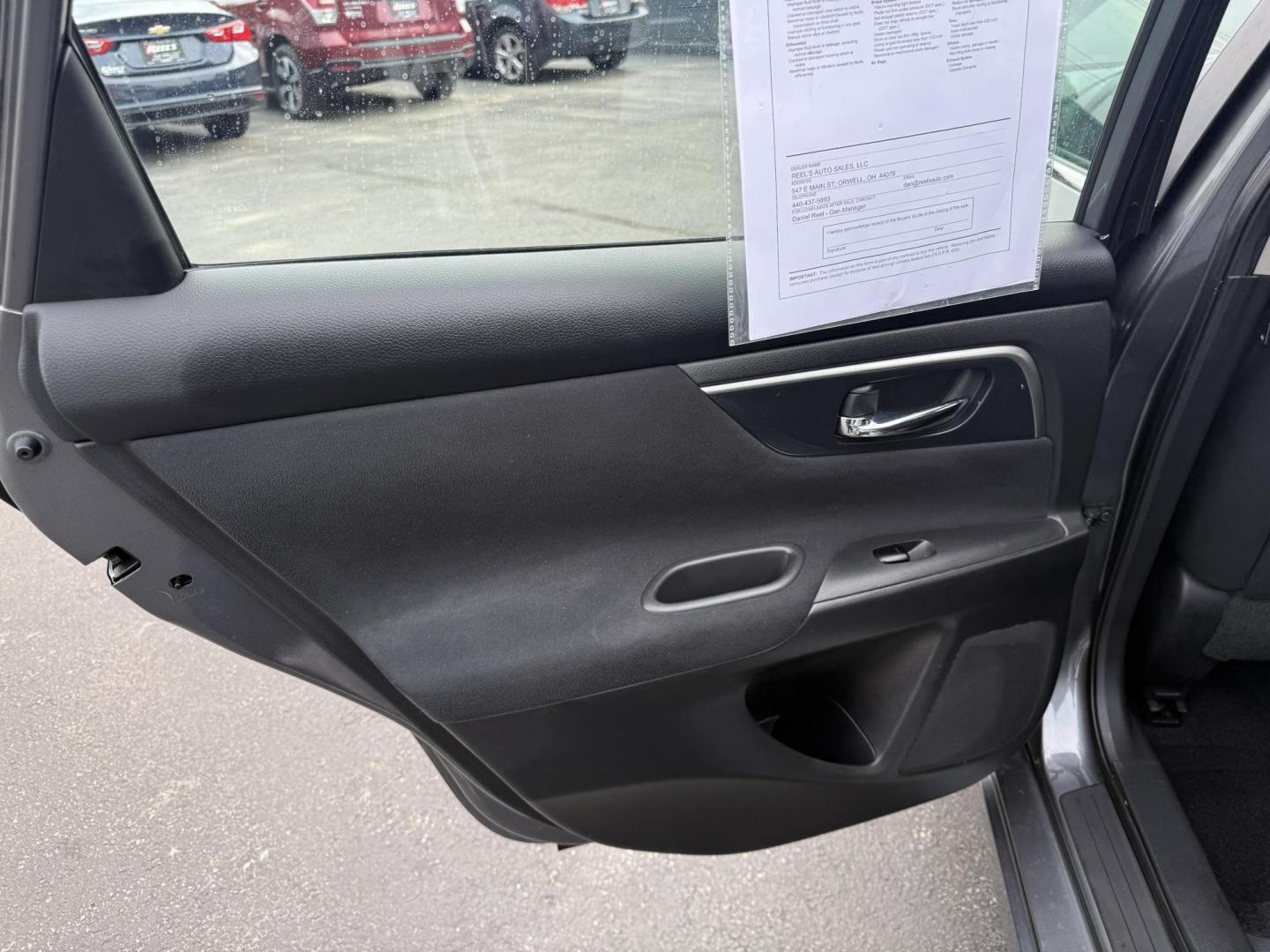 2014 Gray /Black Nissan Altima 2.5 S (1N4AL3AP6EN) with an 2.5L I4 DOHC 16V engine, Automatic transmission, located at 547 E. Main St., Orwell, OH, 44076, (440) 437-5893, 41.535435, -80.847855 - This 2014 Nissan Altima 2.5 S is a midsize sedan equipped with a fuel-efficient 2.5L I4 engine, offering ECO and Sport driving modes and achieving up to 37 MPG on the highway. It features a power driver's seat, a 5.0" center screen, and a backup camera, providing a comfortable and practical driving - Photo#26