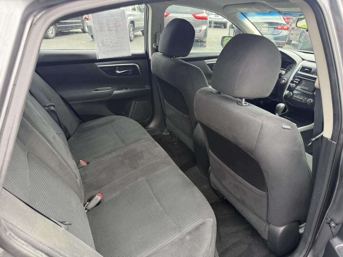 2014 Gray /Black Nissan Altima 2.5 S (1N4AL3AP6EN) with an 2.5L I4 DOHC 16V engine, Automatic transmission, located at 547 E. Main St., Orwell, OH, 44076, (440) 437-5893, 41.535435, -80.847855 - This 2014 Nissan Altima 2.5 S is a midsize sedan equipped with a fuel-efficient 2.5L I4 engine, offering ECO and Sport driving modes and achieving up to 37 MPG on the highway. It features a power driver's seat, a 5.0" center screen, and a backup camera, providing a comfortable and practical driving - Photo#29