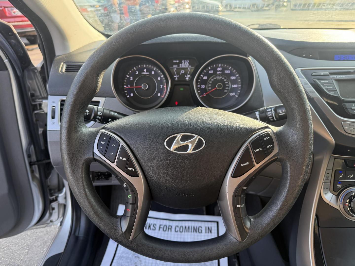 2013 Silver /Gray Hyundai Elantra GLS (5NPDH4AEXDH) with an 1.8L I4 DOHC 16V engine, 6-Speed Automatic transmission, located at 547 E. Main St., Orwell, OH, 44076, (440) 437-5893, 41.535435, -80.847855 - This One Owner Low Miles 2013 Hyundai Elantra GLS is a compact sedan powered by a 1.8L I4 GDI engine paired with a 6-speed automatic transmission, delivering an impressive 38 MPG on the highway. It features heated front seats and a USB audio input for added comfort and convenience, making it an econ - Photo#21