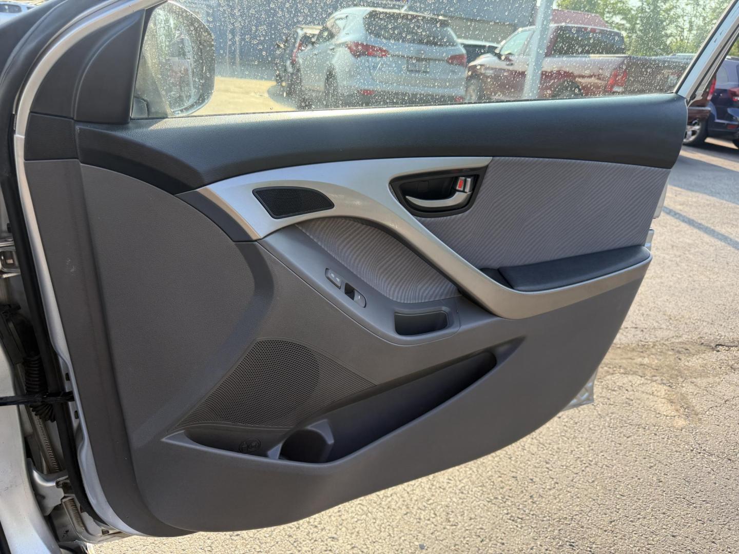 2013 Silver /Gray Hyundai Elantra GLS (5NPDH4AEXDH) with an 1.8L I4 DOHC 16V engine, 6-Speed Automatic transmission, located at 547 E. Main St., Orwell, OH, 44076, (440) 437-5893, 41.535435, -80.847855 - This One Owner Low Miles 2013 Hyundai Elantra GLS is a compact sedan powered by a 1.8L I4 GDI engine paired with a 6-speed automatic transmission, delivering an impressive 38 MPG on the highway. It features heated front seats and a USB audio input for added comfort and convenience, making it an econ - Photo#33