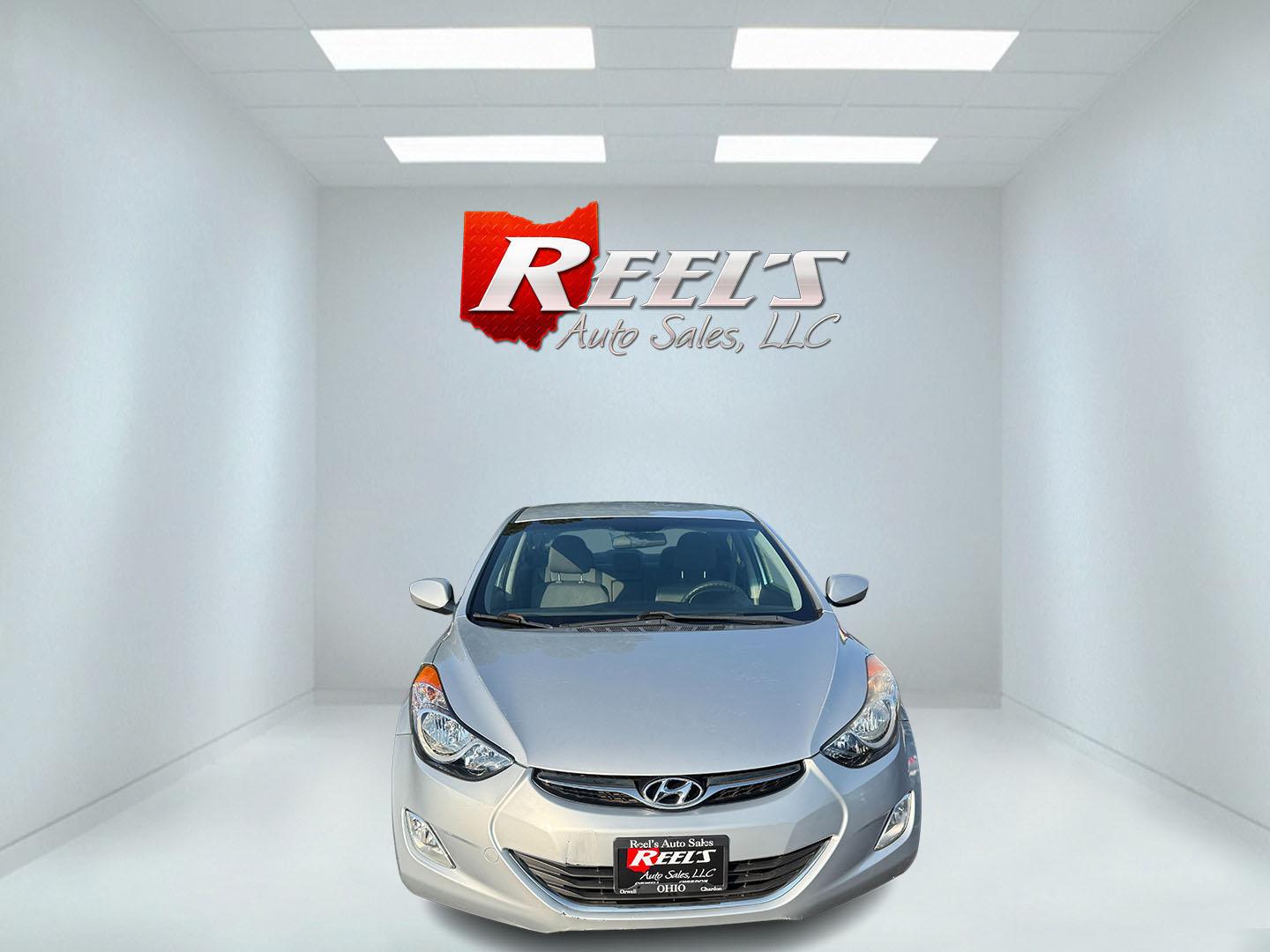 2013 Silver /Gray Hyundai Elantra GLS (5NPDH4AEXDH) with an 1.8L I4 DOHC 16V engine, 6-Speed Automatic transmission, located at 547 E. Main St., Orwell, OH, 44076, (440) 437-5893, 41.535435, -80.847855 - Photo#1