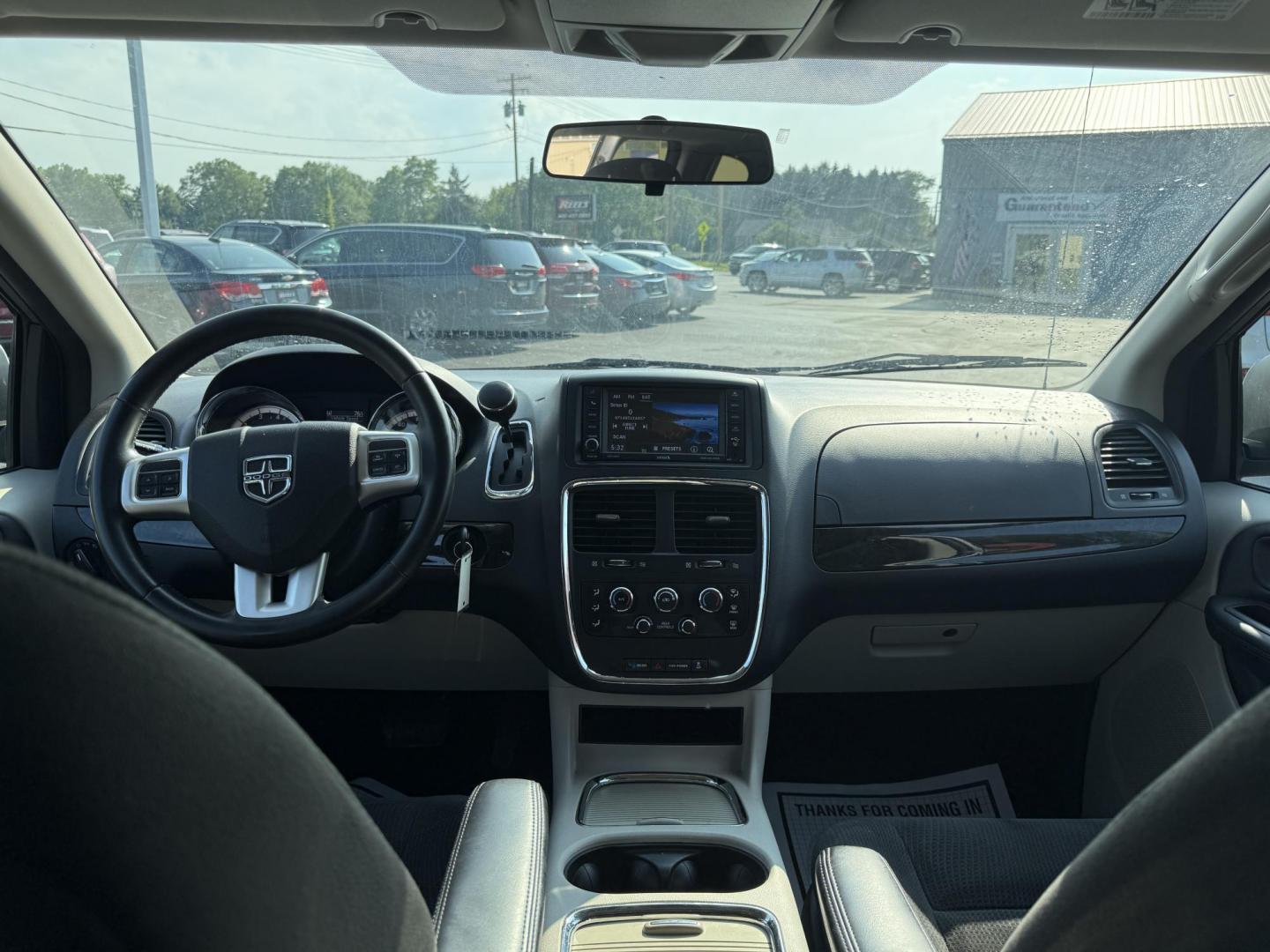 2016 Silver /Black Dodge Grand Caravan SXT (2C4RDGCG6GR) with an 3.6L V6 DOHC 24V FFV engine, 6A transmission, located at 547 E. Main St., Orwell, OH, 44076, (440) 437-5893, 41.535435, -80.847855 - Photo#33