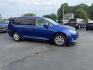 2018 Blue /Tan Chrysler Pacifica Touring-L Plus (2C4RC1EG9JR) with an 3.6L V6 DOHC 24V engine, 9A transmission, located at 547 E. Main St., Orwell, OH, 44076, (440) 437-5893, 41.535435, -80.847855 - Photo#3