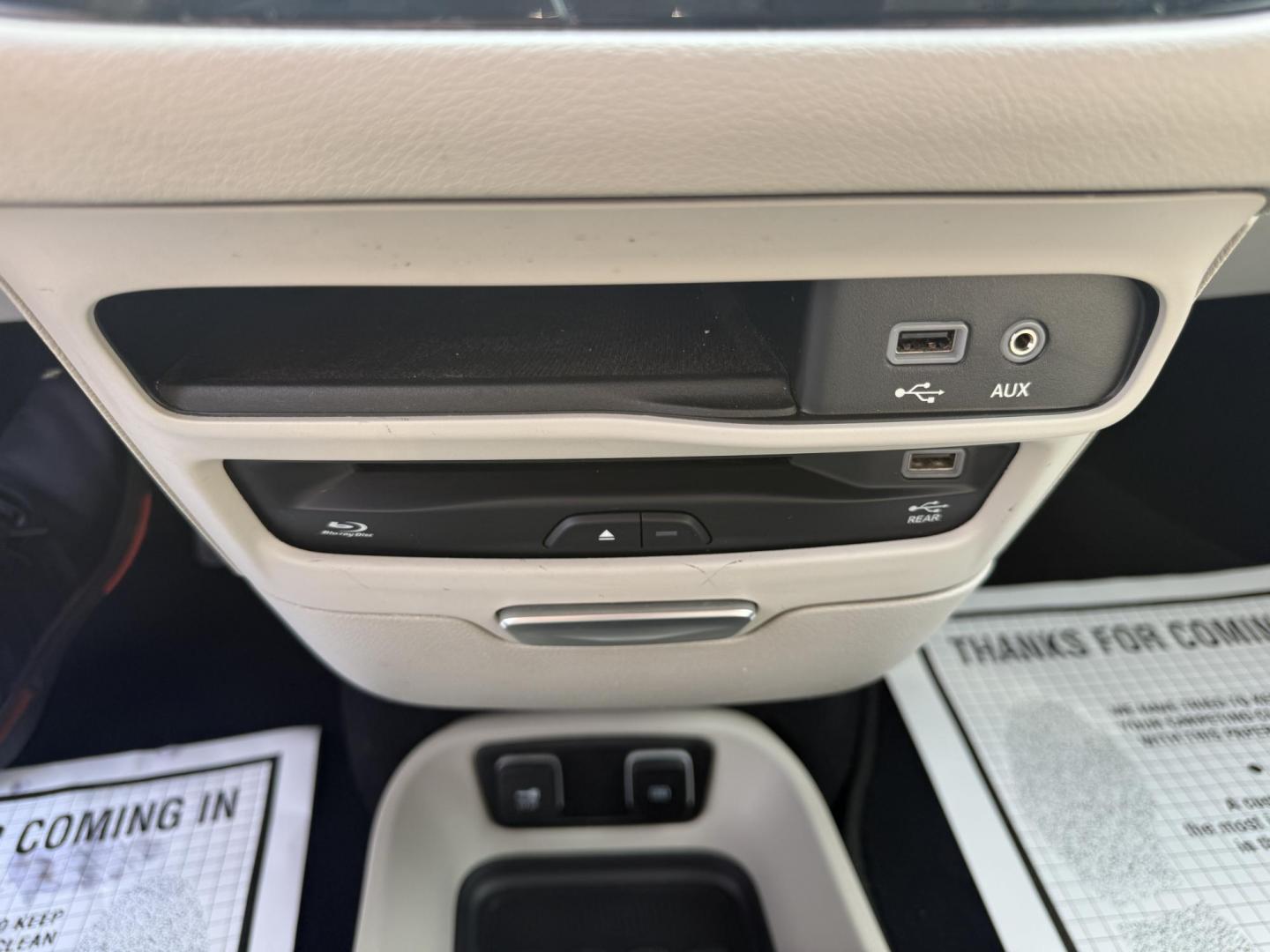 2018 Blue /Tan Chrysler Pacifica Touring-L Plus (2C4RC1EG9JR) with an 3.6L V6 DOHC 24V engine, 9A transmission, located at 547 E. Main St., Orwell, OH, 44076, (440) 437-5893, 41.535435, -80.847855 - Photo#34