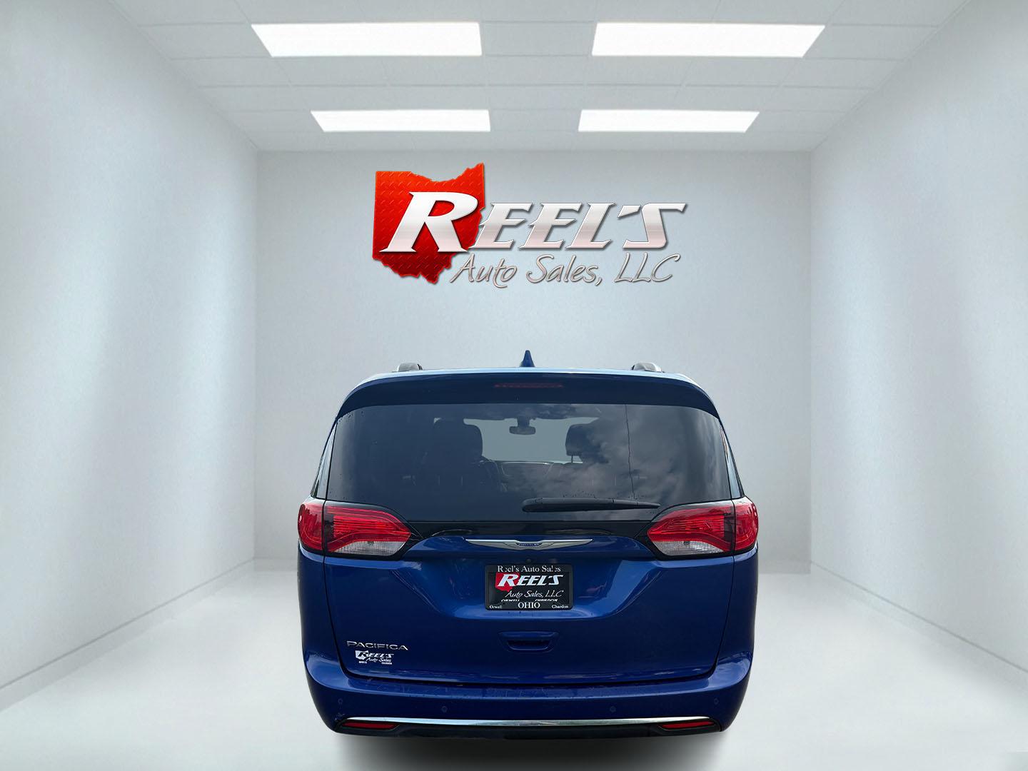 2018 Blue /Tan Chrysler Pacifica Touring-L Plus (2C4RC1EG9JR) with an 3.6L V6 DOHC 24V engine, 9A transmission, located at 547 E. Main St., Orwell, OH, 44076, (440) 437-5893, 41.535435, -80.847855 - Photo#51