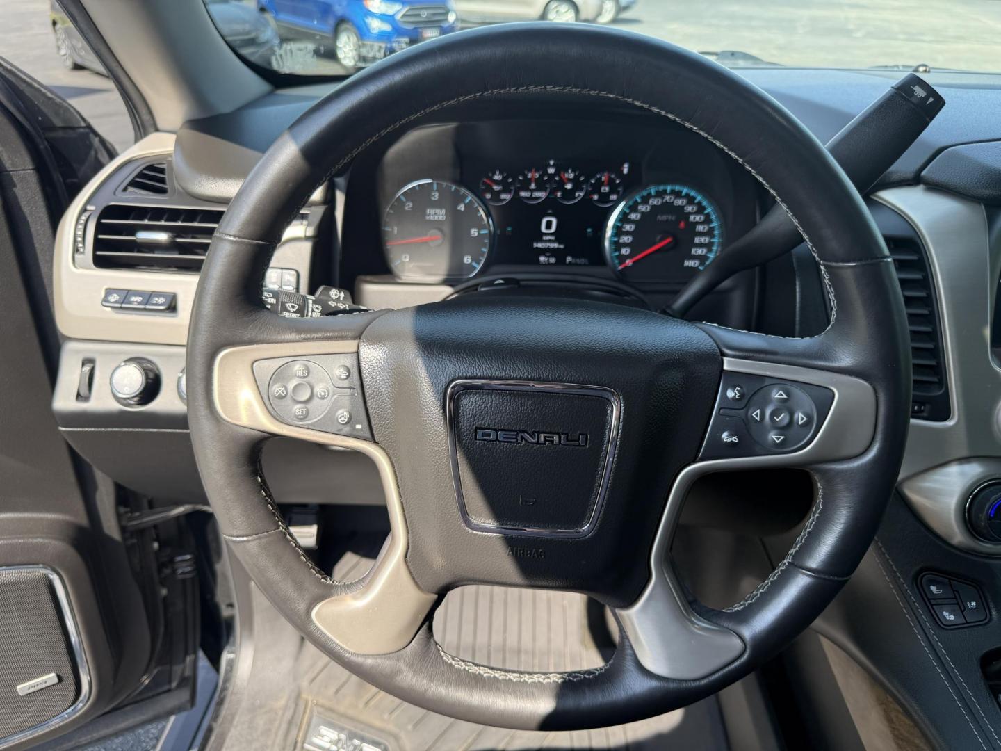2018 Black /Black GMC Yukon Denali 4WD (1GKS2CKJ2JR) with an 6.2L V8 OHV 16V engine, 10 Speed Auto transmission, located at 11115 Chardon Rd. , Chardon, OH, 44024, (440) 214-9705, 41.580246, -81.241943 - This 2018 GMC Yukon Denali 4WD is a luxury full-size SUV powered by the incredible 6.2L V8 engine paired with a 10-speed automatic transmission, delivering 420 horsepower and 460 lb-ft of torque. It boasts an impressive 8,100-pound towing capacity and features Magnetic Ride Control for enhanced ride - Photo#31