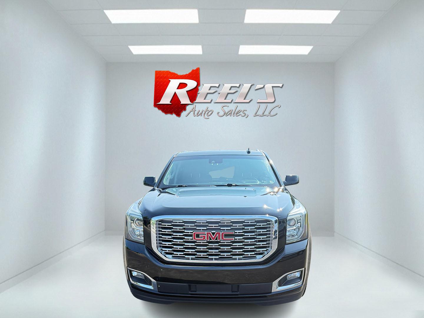 2018 Black /Black GMC Yukon Denali 4WD (1GKS2CKJ2JR) with an 6.2L V8 OHV 16V engine, 10 Speed Auto transmission, located at 11115 Chardon Rd. , Chardon, OH, 44024, (440) 214-9705, 41.580246, -81.241943 - Photo#1