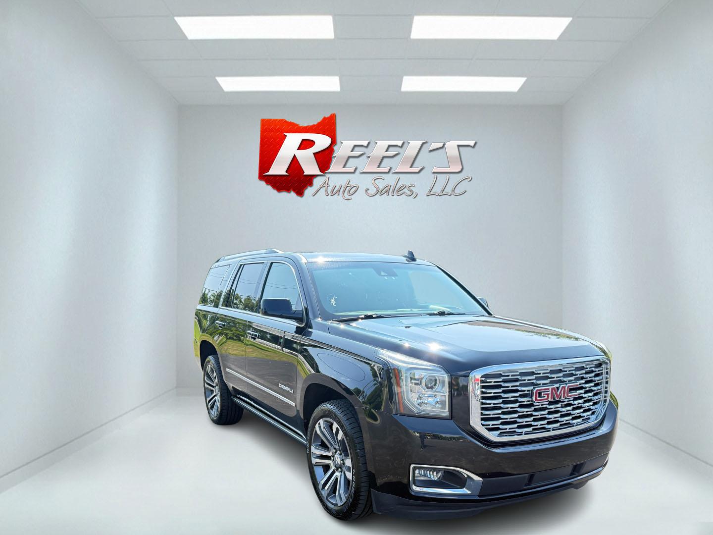 2018 Black /Black GMC Yukon Denali 4WD (1GKS2CKJ2JR) with an 6.2L V8 OHV 16V engine, 10 Speed Auto transmission, located at 11115 Chardon Rd. , Chardon, OH, 44024, (440) 214-9705, 41.580246, -81.241943 - Photo#2