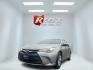 2015 Gold /Black Toyota Camry Hybrid LE (4T1BD1FK0FU) with an 2.5L I4 DOHC 16V HYBRID engine, Automatic transmission, located at 11115 Chardon Rd. , Chardon, OH, 44024, (440) 214-9705, 41.580246, -81.241943 - This 2015 Toyota Camry LE Hybrid is a fuel-efficient midsize sedan offering an impressive 40 MPG combined and a net power output of 200 horsepower. It features practical amenities like dusk-sensing headlights, dual-zone automatic climate control, an 8-way power driver’s seat, a 6.1-inch touchscree - Photo#0
