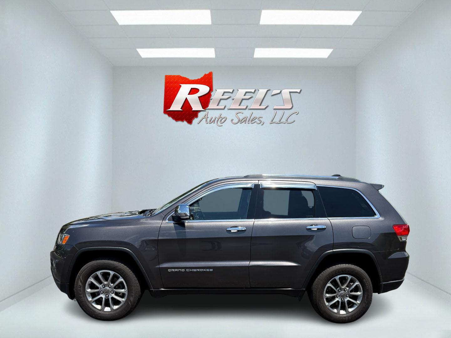 2015 Gray /Black Jeep Grand Cherokee Limited 4WD (1C4RJFBG8FC) with an 3.6L V6 DOHC 24V FFV engine, 8-Speed Automatic transmission, located at 11115 Chardon Rd. , Chardon, OH, 44024, (440) 214-9705, 41.580246, -81.241943 - This 2015 Jeep Grand Cherokee Limited 4WD offers a blend of luxury and capability, powered by a 3.6L Pentastar V6 engine paired with an 8-speed automatic transmission and featuring the advanced Quadra-Drive II 4WD system for enhanced off-road performance. Inside, it boasts a leather interior with he - Photo#46