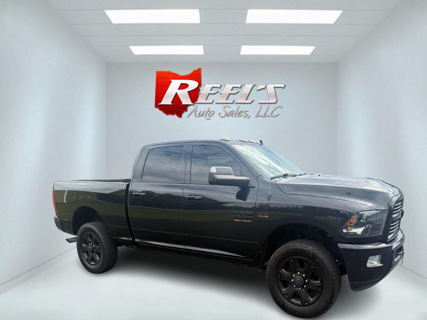 2017 Black /Black RAM 2500 Bighorn Crew Cab SWB 4WD (3C6UR5DJ8HG) with an 6.4L V8 engine, 6A transmission, located at 11115 Chardon Rd. , Chardon, OH, 44024, (440) 214-9705, 41.580246, -81.241943 - This 2017 Ram 2500 Big Horn Crew Cab with the 6.4L HEMI V8 and 6-speed automatic transmission is a powerful heavy-duty truck, boasting a 12,630-pound towing capacity and 3.73 gearing with a limited-slip rear differential for enhanced traction. It features a power driver’s seat, heated front seats, - Photo#40