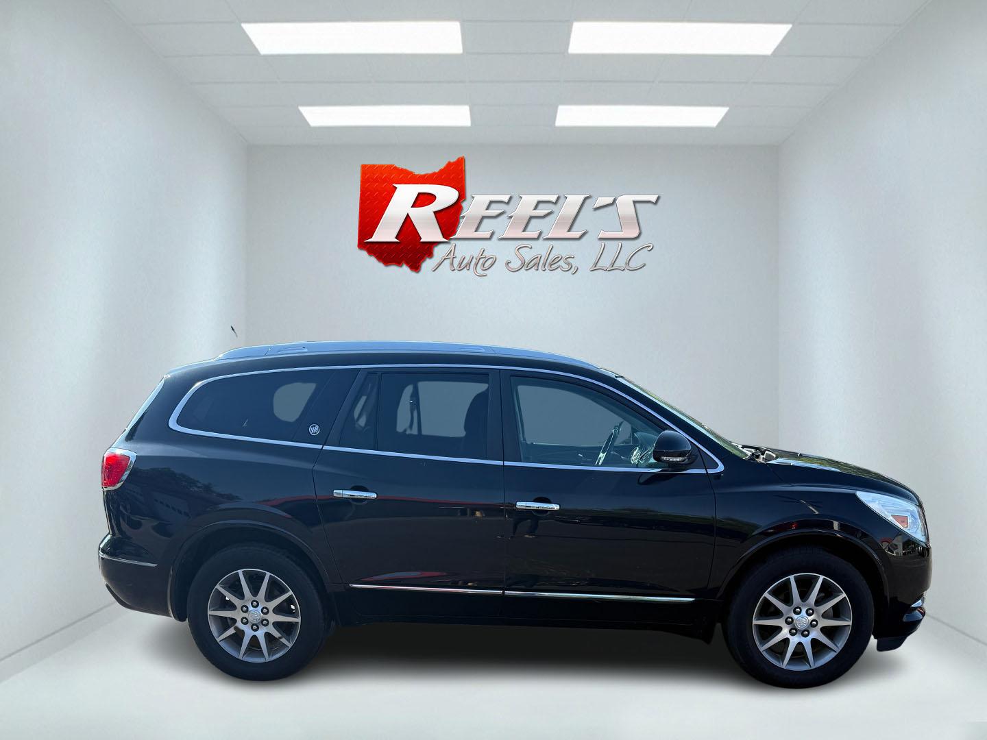 2017 Black /Black Buick Enclave Leather AWD (5GAKVBKD8HJ) with an 3.6L V6 DOHC 24V engine, 6A transmission, located at 547 E. Main St., Orwell, OH, 44076, (440) 437-5893, 41.535435, -80.847855 - Photo#39