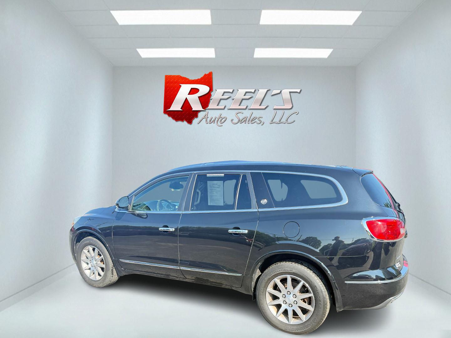 2017 Black /Black Buick Enclave Leather AWD (5GAKVBKD8HJ) with an 3.6L V6 DOHC 24V engine, 6A transmission, located at 547 E. Main St., Orwell, OH, 44076, (440) 437-5893, 41.535435, -80.847855 - Photo#42