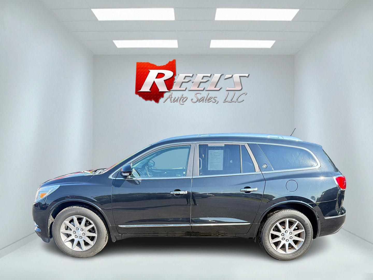2017 Black /Black Buick Enclave Leather AWD (5GAKVBKD8HJ) with an 3.6L V6 DOHC 24V engine, 6A transmission, located at 547 E. Main St., Orwell, OH, 44076, (440) 437-5893, 41.535435, -80.847855 - Photo#43