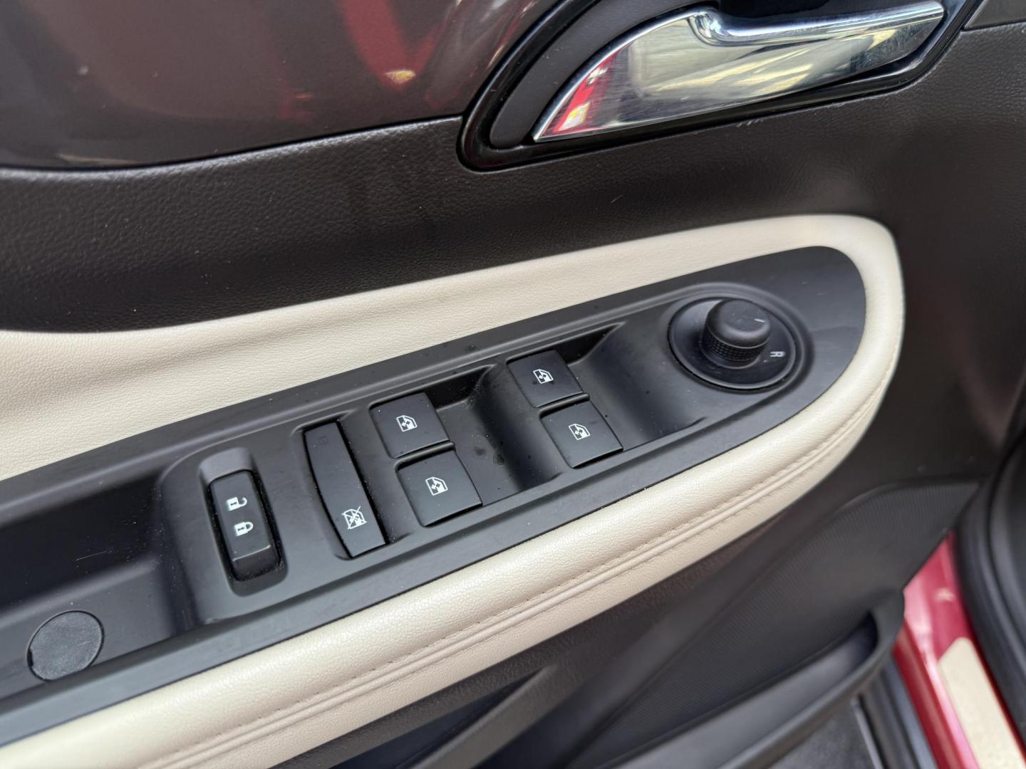 2017 Red /Tan Buick Encore Essence AWD (KL4CJGSBXHB) with an 1.4L I4 DOHC 16V TURBO engine, 6A transmission, located at 547 E. Main St., Orwell, OH, 44076, (440) 437-5893, 41.535435, -80.847855 - This 2017 Buick Encore Essence AWD is a stylish and versatile compact SUV featuring a 1.4-liter turbocharged I4 EcoTec engine paired with a smooth 6-speed automatic transmission, offering a commendable 31 MPG on the highway. Its luxurious leather interior, power driver’s seat, and an 8.0-inch touc - Photo#17