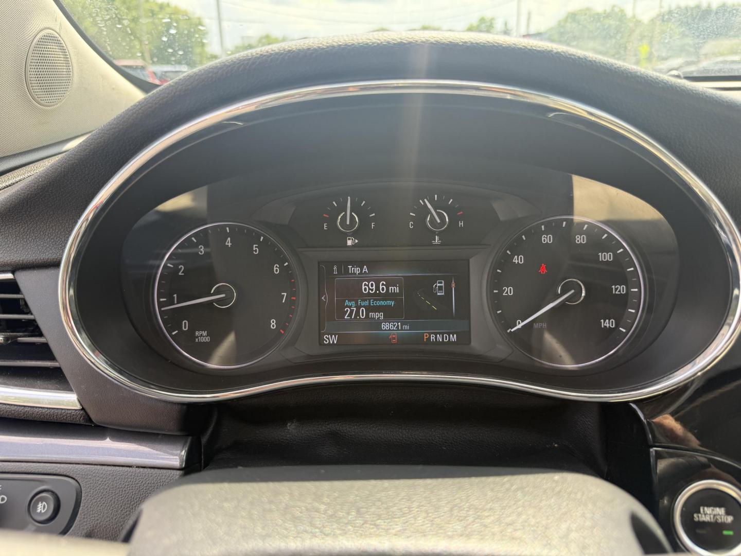 2017 Red /Tan Buick Encore Essence AWD (KL4CJGSBXHB) with an 1.4L I4 DOHC 16V TURBO engine, 6A transmission, located at 547 E. Main St., Orwell, OH, 44076, (440) 437-5893, 41.535435, -80.847855 - This 2017 Buick Encore Essence AWD is a stylish and versatile compact SUV featuring a 1.4-liter turbocharged I4 EcoTec engine paired with a smooth 6-speed automatic transmission, offering a commendable 31 MPG on the highway. Its luxurious leather interior, power driver’s seat, and an 8.0-inch touc - Photo#22