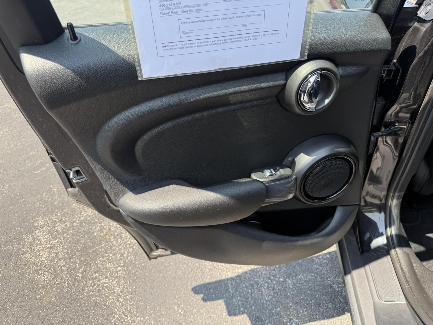 2022 Black /Black Mini Hardtop Cooper 4 Door (WMW33DK02N2) with an 1.5L I3 DOHC 12V TURBO engine, 6 Speed Manual transmission, located at 11115 Chardon Rd. , Chardon, OH, 44024, (440) 214-9705, 41.580246, -81.241943 - This One Owner 2022 Mini Cooper Hardtop 4 Door with a 1.5-liter turbocharged I3 engine and 6-speed manual transmission offers a fun, sporty driving experience combined with practical features like full LED exterior lighting, Apple CarPlay, Android Auto, and a backup camera. It delivers impressive fu - Photo#19
