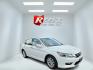2014 White /Tan Honda Accord EX-L V6 Sedan AT (1HGCR3F8XEA) with an 3.5L V6 SOHC 24V engine, 6-Speed Automatic transmission, located at 547 E. Main St., Orwell, OH, 44076, (440) 437-5893, 41.535435, -80.847855 - This 2014 Honda Accord EX-L is a well-appointed midsize sedan powered by a 3.5-liter V6 engine paired with a 6-speed automatic transmission, achieving a quick 0-60 mph time of 5.6 seconds. It features a luxurious leather interior, dual-zone automatic climate control, and a premium 360-watt audio s - Photo#2