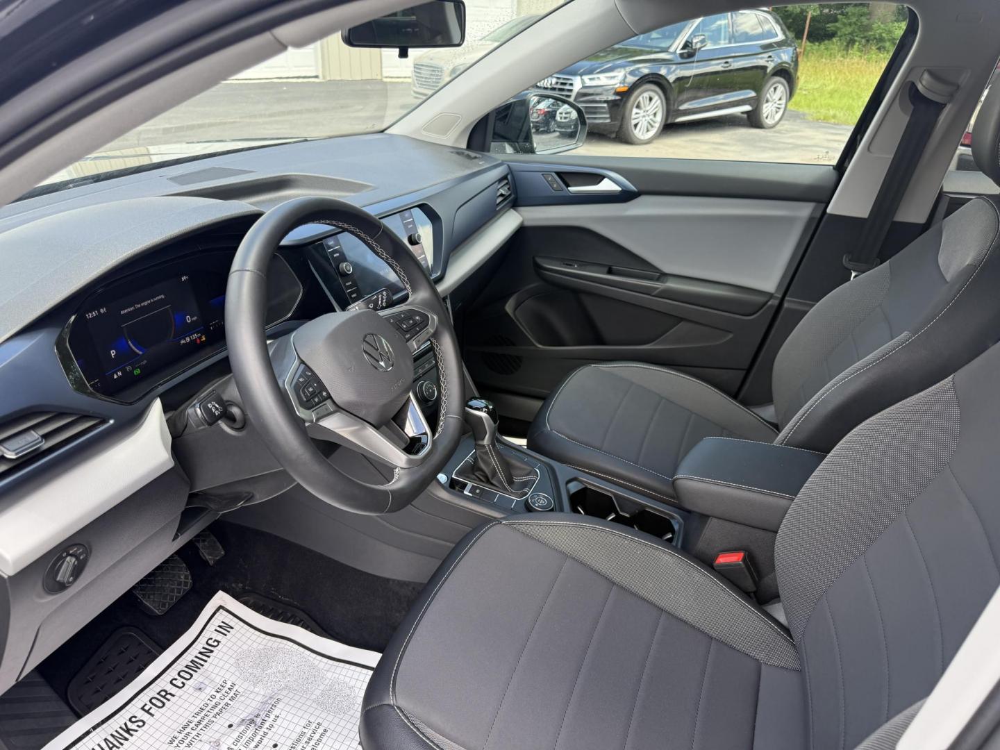 2022 Black /Black Volkswagen Taos SE 4Motion (3VVWX7B23NM) with an 1.5L I4 SFI DOHC 16V Turbo engine, 7 Speed Automatic transmission, located at 547 E. Main St., Orwell, OH, 44076, (440) 437-5893, 41.535435, -80.847855 - This 2022 Volkswagen Taos SE 4Motion features a turbocharged 1.5-liter I4 engine paired with a 7-speed automatic transmission, delivering an estimated 32 MPG highway, with advanced all-wheel-drive capabilities. It offers heated front seats, an 8.0-inch touchscreen with Apple CarPlay and Android Auto - Photo#16