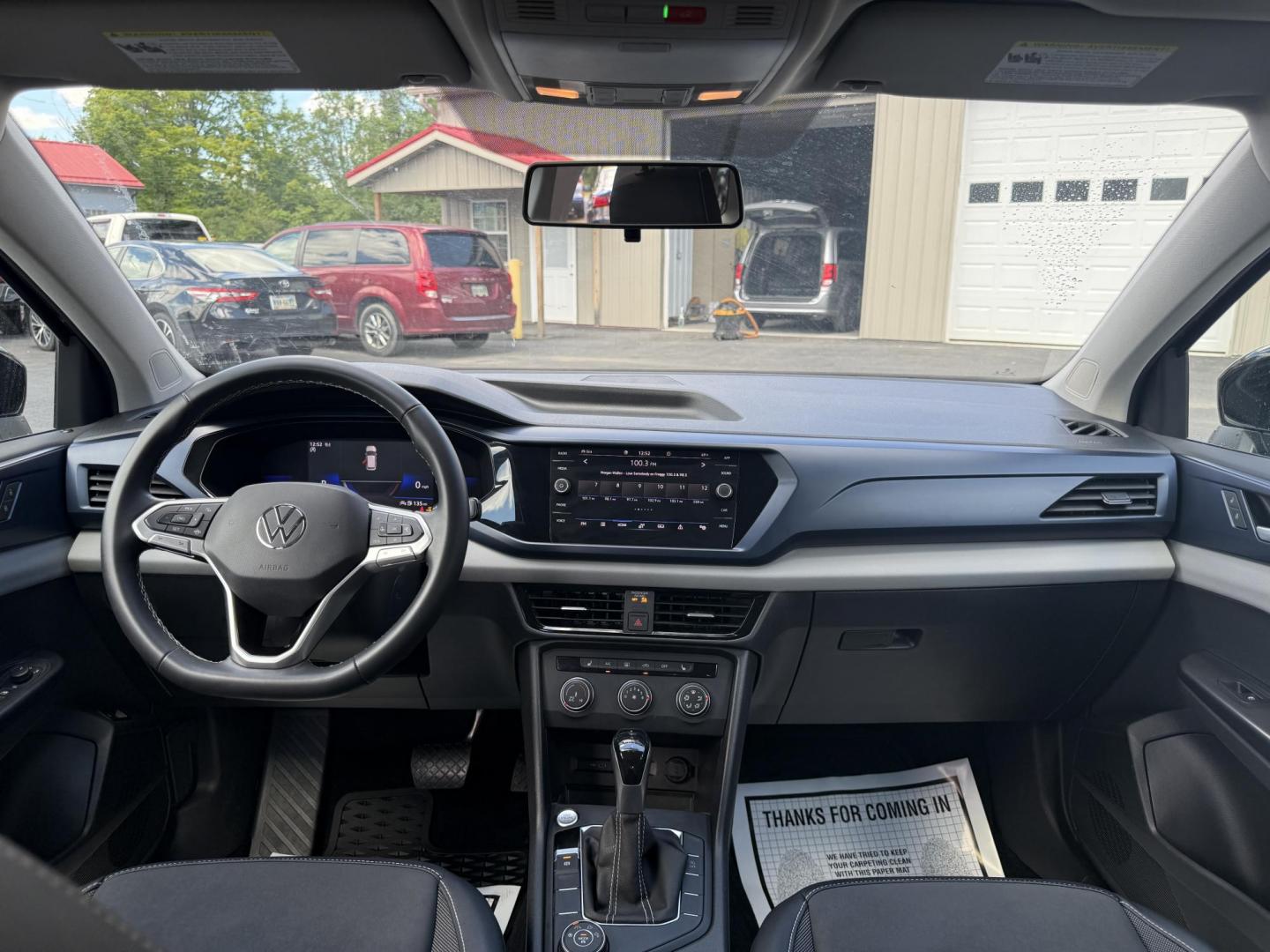2022 Black /Black Volkswagen Taos SE 4Motion (3VVWX7B23NM) with an 1.5L I4 SFI DOHC 16V Turbo engine, 7 Speed Automatic transmission, located at 547 E. Main St., Orwell, OH, 44076, (440) 437-5893, 41.535435, -80.847855 - This 2022 Volkswagen Taos SE 4Motion features a turbocharged 1.5-liter I4 engine paired with a 7-speed automatic transmission, delivering an estimated 32 MPG highway, with advanced all-wheel-drive capabilities. It offers heated front seats, an 8.0-inch touchscreen with Apple CarPlay and Android Auto - Photo#36