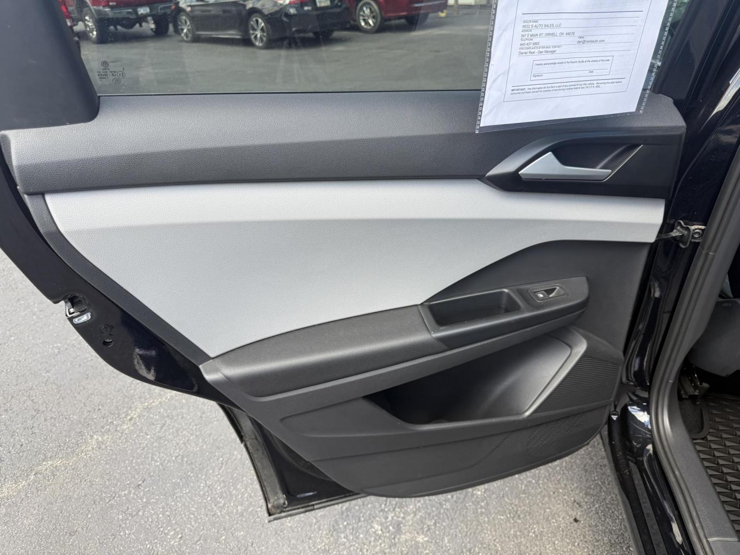 2022 Black /Black Volkswagen Taos SE 4Motion (3VVWX7B23NM) with an 1.5L I4 SFI DOHC 16V Turbo engine, 7 Speed Automatic transmission, located at 547 E. Main St., Orwell, OH, 44076, (440) 437-5893, 41.535435, -80.847855 - This 2022 Volkswagen Taos SE 4Motion features a turbocharged 1.5-liter I4 engine paired with a 7-speed automatic transmission, delivering an estimated 32 MPG highway, with advanced all-wheel-drive capabilities. It offers heated front seats, an 8.0-inch touchscreen with Apple CarPlay and Android Auto - Photo#34