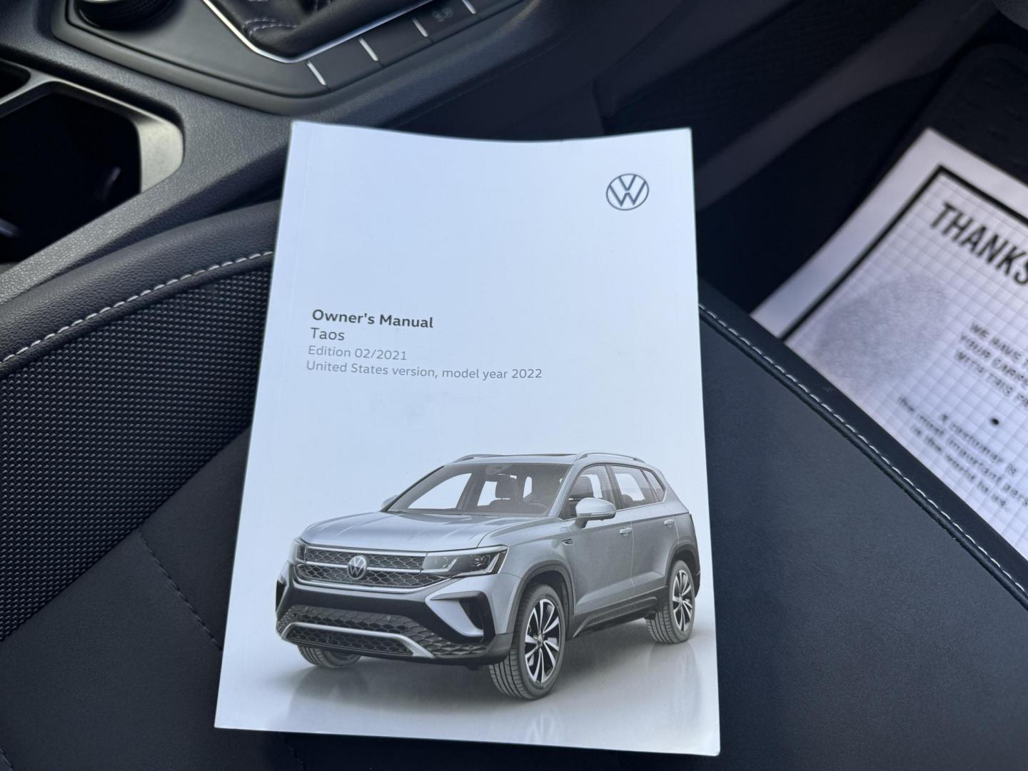 2022 Black /Black Volkswagen Taos SE 4Motion (3VVWX7B23NM) with an 1.5L I4 SFI DOHC 16V Turbo engine, 7 Speed Automatic transmission, located at 547 E. Main St., Orwell, OH, 44076, (440) 437-5893, 41.535435, -80.847855 - This 2022 Volkswagen Taos SE 4Motion features a turbocharged 1.5-liter I4 engine paired with a 7-speed automatic transmission, delivering an estimated 32 MPG highway, with advanced all-wheel-drive capabilities. It offers heated front seats, an 8.0-inch touchscreen with Apple CarPlay and Android Auto - Photo#41
