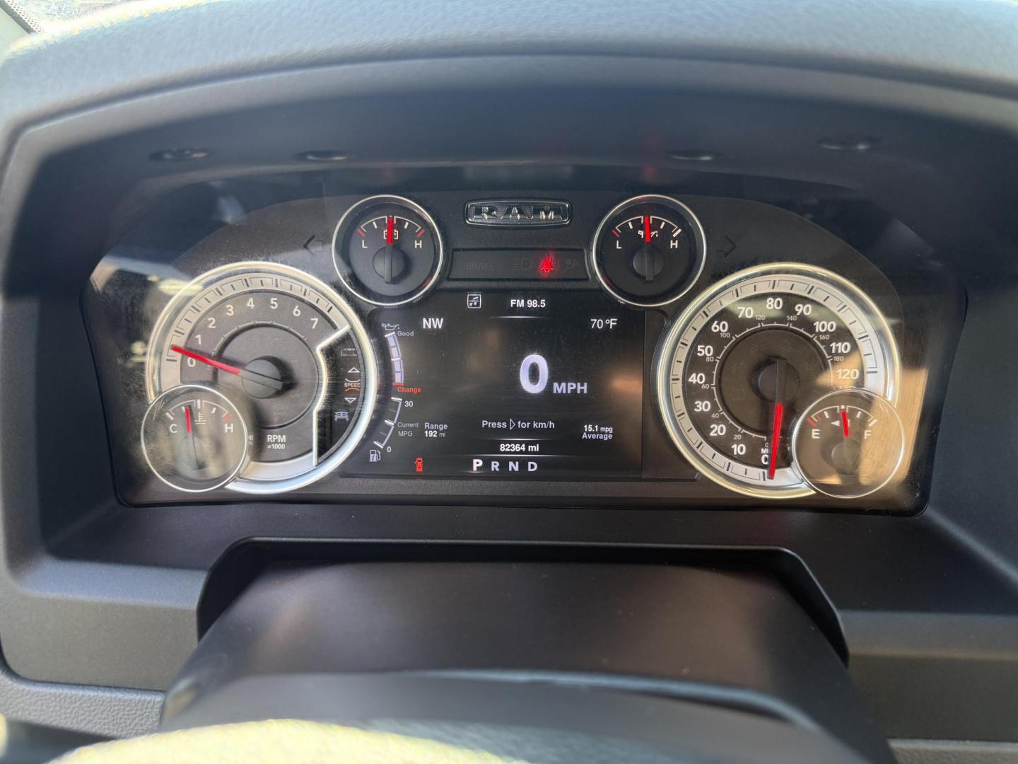 2016 Gray /Gray RAM 1500 Big Horn Crew Cab SWB 4WD (1C6RR7LT2GS) with an 5.7L V8 OHV 16V engine, 8-Speed Automatic transmission, located at 11115 Chardon Rd. , Chardon, OH, 44024, (440) 214-9705, 41.580246, -81.241943 - This One Owner 2016 Ram 1500 Big Horn Crew Cab 5.7 HEMI V8 combines powerful performance with advanced features, featuring an 8-speed automatic transmission, a formidable 8,010-pound towing capacity, and a 5.7-liter HEMI V8 engine. It offers modern technology including an 8.4-inch touchscreen infota - Photo#23