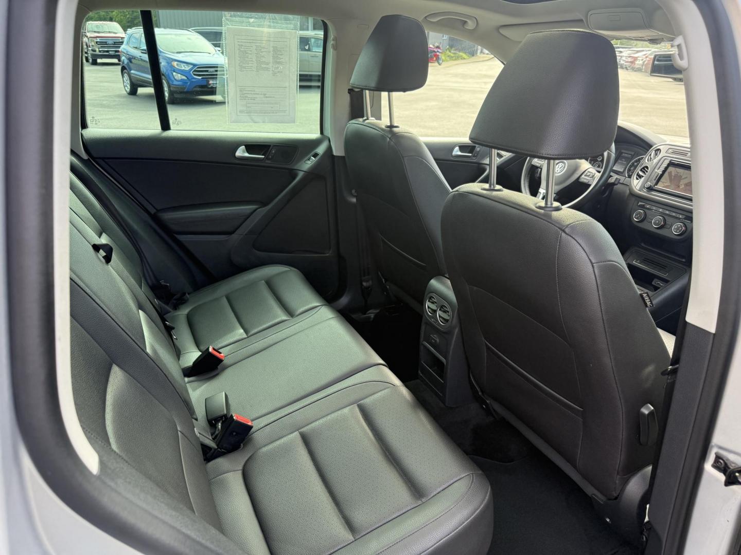 2016 Silver /Black Volkswagen Tiguan SE 4Motion (WVGBV7AX5GW) with an 2.0L I4 DOHC 16V TURBO engine, 6-Speed Automatic transmission, located at 11115 Chardon Rd. , Chardon, OH, 44024, (440) 214-9705, 41.580246, -81.241943 - This 2016 Volkswagen Tiguan SE 4Motion is a versatile compact SUV powered by a 2.0-liter turbocharged I4 engine paired with a 6-speed automatic transmission, offering confident all-wheel-drive capability with 4Motion. It features a refined leather interior, heated front seats, and power-adjustable f - Photo#38