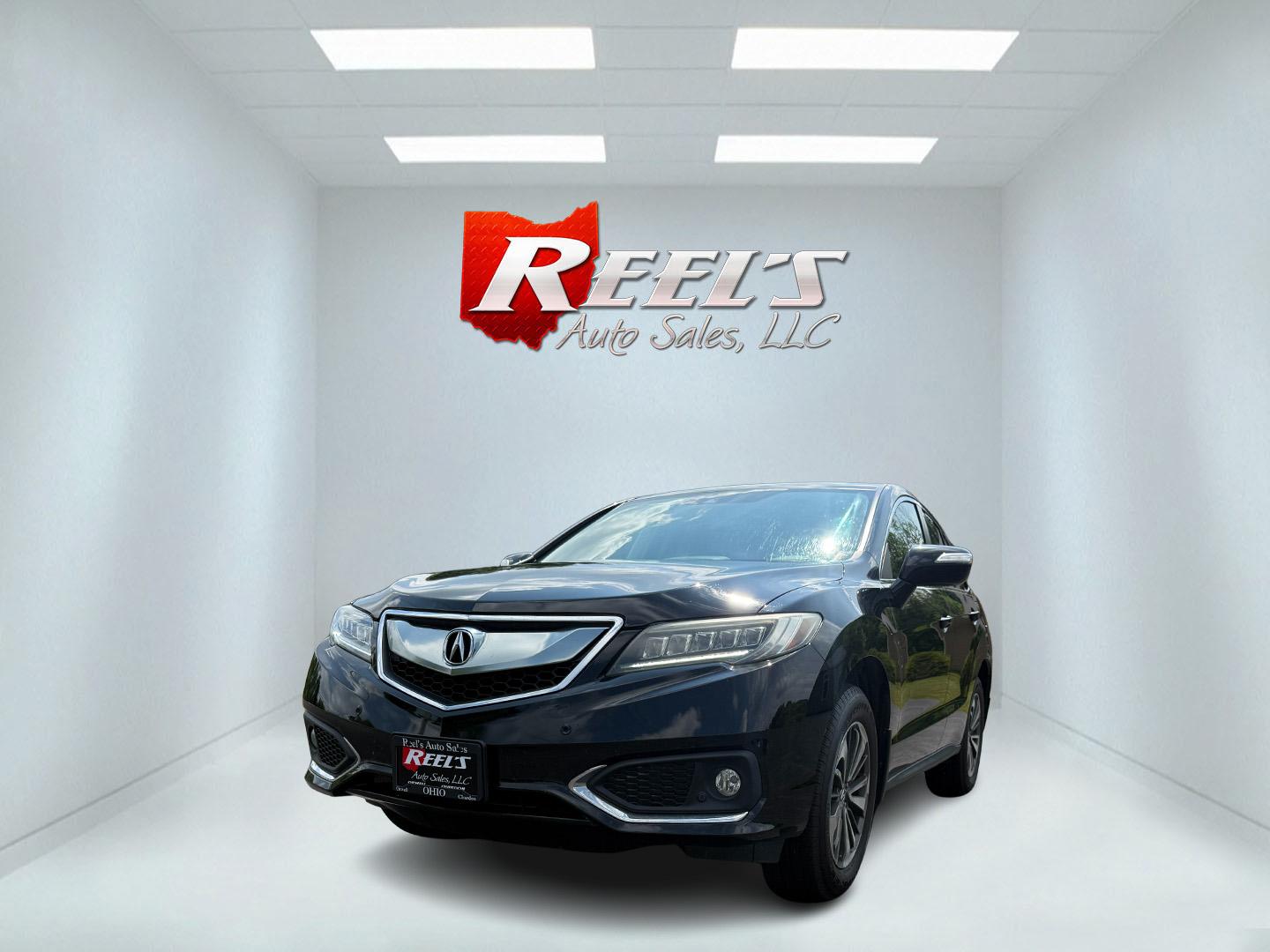2016 Black /Black Acura RDX 6-Spd AT AWD w/Advance Package (5J8TB4H70GL) with an 3.5L V6 SOHC 24V engine, 6-Speed Automatic transmission, located at 547 E. Main St., Orwell, OH, 44076, (440) 437-5893, 41.535435, -80.847855 - This One Owner 2016 Acura RDX with the Advance Package AWD combines luxury, performance, and advanced technology, powered by a 3.5-liter V6 engine paired with a 6-speed automatic transmission, achieving 0-60 mph in approximately 6.2 seconds. It features a premium leather interior, dual-zone automati - Photo#0