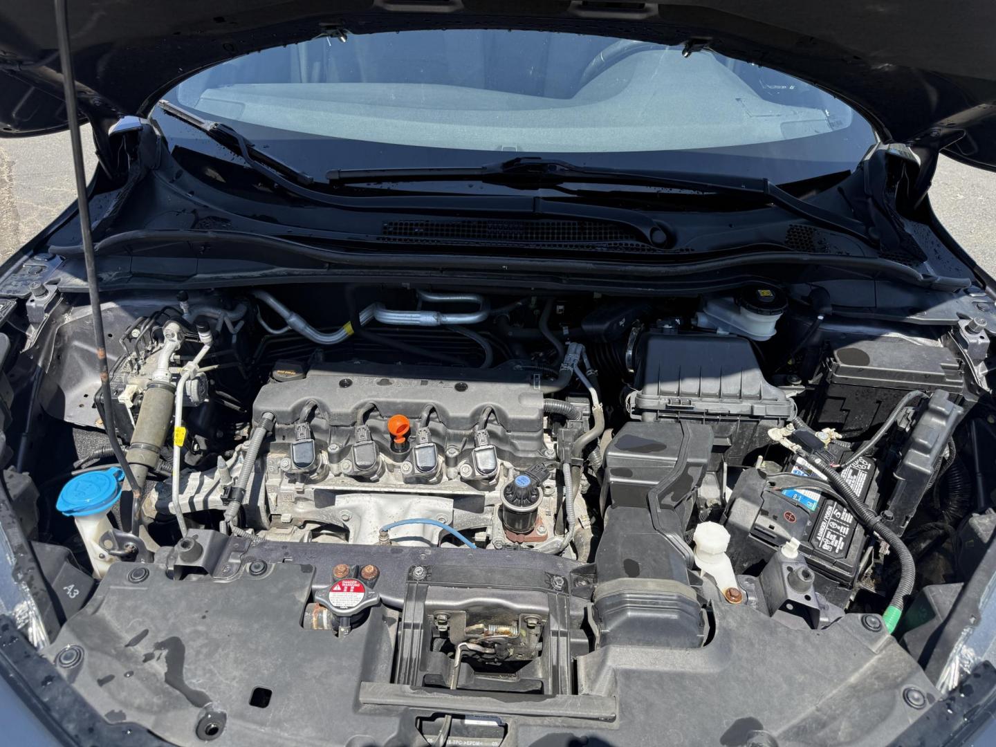 2019 Gray /Black Honda HR-V Sport AWD (3CZRU6H14KG) with an 1.8L I4 DOHC 16V engine, Automatic transmission, located at 547 E. Main St., Orwell, OH, 44076, (440) 437-5893, 41.535435, -80.847855 - This 2019 Honda HR-V Sport AWD offers a versatile and efficient driving experience with its 1.8L I4 engine, sport mode, eco mode, paddle shifters, and an impressive 31 MPG highway fuel economy. It features modern amenities like LED daytime running lights, a 7.0" touchscreen, Apple CarPlay, Android A - Photo#14
