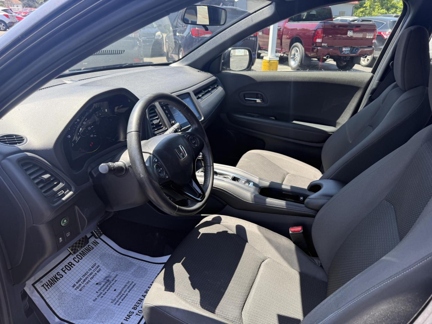 2019 Gray /Black Honda HR-V Sport AWD (3CZRU6H14KG) with an 1.8L I4 DOHC 16V engine, Automatic transmission, located at 547 E. Main St., Orwell, OH, 44076, (440) 437-5893, 41.535435, -80.847855 - This 2019 Honda HR-V Sport AWD offers a versatile and efficient driving experience with its 1.8L I4 engine, sport mode, eco mode, paddle shifters, and an impressive 31 MPG highway fuel economy. It features modern amenities like LED daytime running lights, a 7.0" touchscreen, Apple CarPlay, Android A - Photo#15