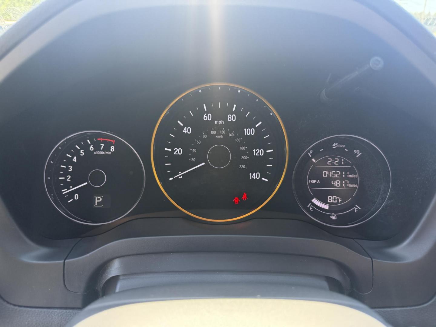 2019 Gray /Black Honda HR-V Sport AWD (3CZRU6H14KG) with an 1.8L I4 DOHC 16V engine, Automatic transmission, located at 547 E. Main St., Orwell, OH, 44076, (440) 437-5893, 41.535435, -80.847855 - This 2019 Honda HR-V Sport AWD offers a versatile and efficient driving experience with its 1.8L I4 engine, sport mode, eco mode, paddle shifters, and an impressive 31 MPG highway fuel economy. It features modern amenities like LED daytime running lights, a 7.0" touchscreen, Apple CarPlay, Android A - Photo#20