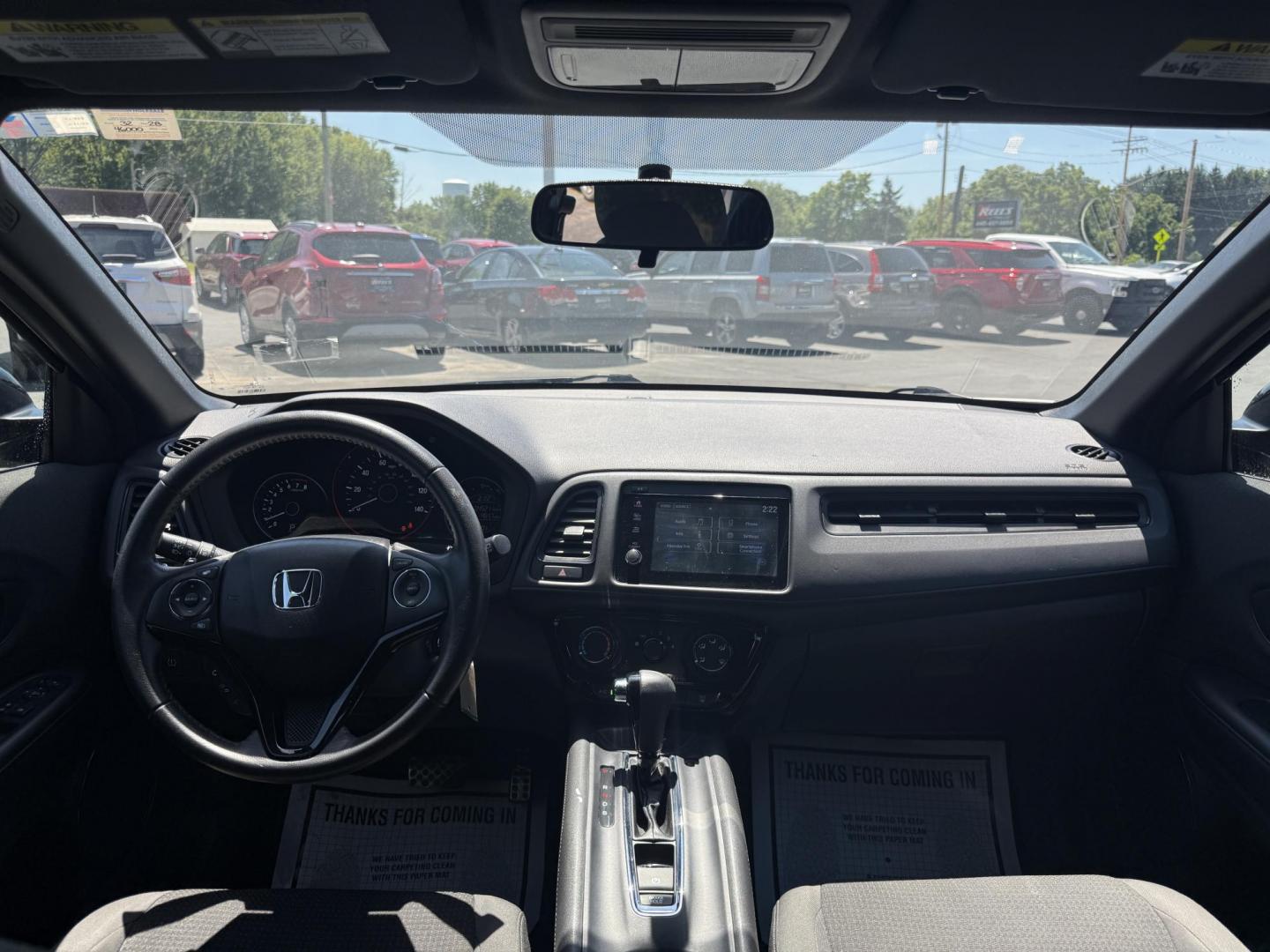 2019 Gray /Black Honda HR-V Sport AWD (3CZRU6H14KG) with an 1.8L I4 DOHC 16V engine, Automatic transmission, located at 547 E. Main St., Orwell, OH, 44076, (440) 437-5893, 41.535435, -80.847855 - This 2019 Honda HR-V Sport AWD offers a versatile and efficient driving experience with its 1.8L I4 engine, sport mode, eco mode, paddle shifters, and an impressive 31 MPG highway fuel economy. It features modern amenities like LED daytime running lights, a 7.0" touchscreen, Apple CarPlay, Android A - Photo#30