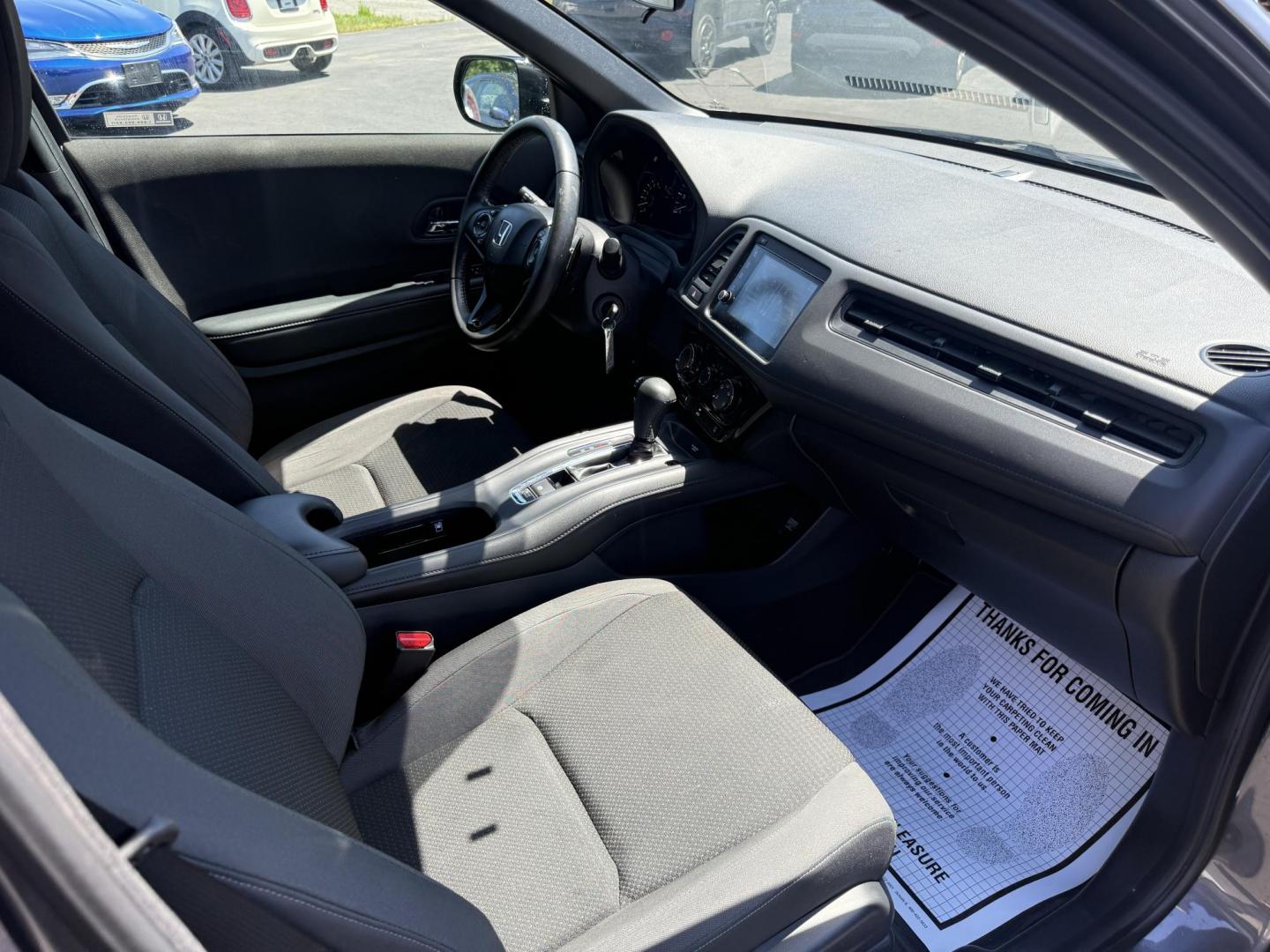 2019 Gray /Black Honda HR-V Sport AWD (3CZRU6H14KG) with an 1.8L I4 DOHC 16V engine, Automatic transmission, located at 547 E. Main St., Orwell, OH, 44076, (440) 437-5893, 41.535435, -80.847855 - This 2019 Honda HR-V Sport AWD offers a versatile and efficient driving experience with its 1.8L I4 engine, sport mode, eco mode, paddle shifters, and an impressive 31 MPG highway fuel economy. It features modern amenities like LED daytime running lights, a 7.0" touchscreen, Apple CarPlay, Android A - Photo#35