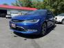 2015 Blue /White Chrysler 200 C (1C3CCCCG2FN) with an 3.6L V6 DOHC 24V engine, 9-Speed Automatic transmission, located at 547 E. Main St., Orwell, OH, 44076, (440) 437-5893, 41.535435, -80.847855 - This 2015 Chrysler 200 C with the 3.6 Pentastar V6 engine offers a compelling blend of performance, comfort, and advanced features, including a 9-speed automatic transmission, leather interior, power front seats, and an 8.4" touchscreen with navigation. It boasts impressive safety and convenience te - Photo#0