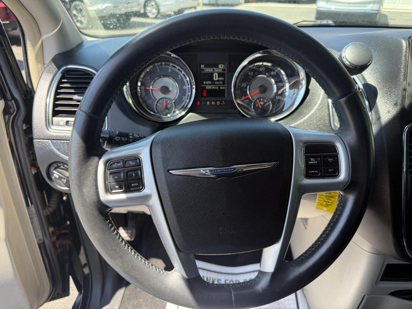 2014 Black /Black Chrysler Town & Country Touring-L (2C4RC1CG9ER) with an 3.6L V6 DOHC 24V FFV engine, 6-Speed Automatic transmission, located at 547 E. Main St., Orwell, OH, 44076, (440) 437-5893, 41.535435, -80.847855 - Photo#22