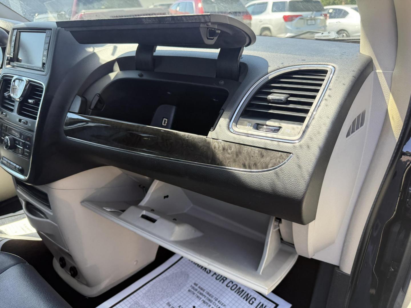 2014 Black /Black Chrysler Town & Country Touring-L (2C4RC1CG9ER) with an 3.6L V6 DOHC 24V FFV engine, 6-Speed Automatic transmission, located at 547 E. Main St., Orwell, OH, 44076, (440) 437-5893, 41.535435, -80.847855 - Photo#41