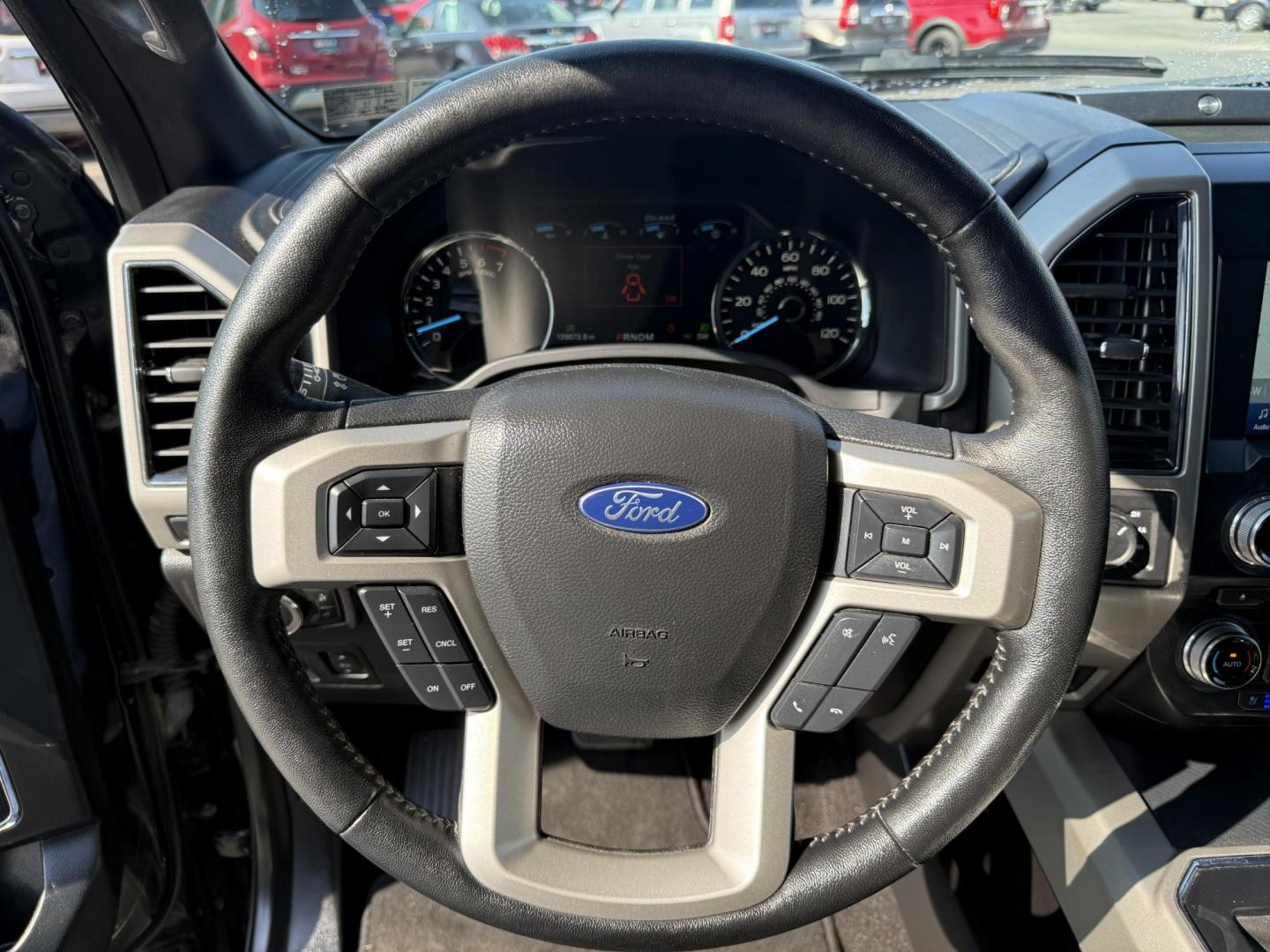 2018 Black /Black Ford F-150 Lariat SuperCrew 5.5-ft. 4WD (1FTEW1E54JF) with an 5.0L V8 OHV 32V FFV engine, 10 Speed Auto transmission, located at 11115 Chardon Rd. , Chardon, OH, 44024, (440) 214-9705, 41.580246, -81.241943 - This 2018 Ford F-150 Lariat Crew Cab 4WD, equipped with the 5.0L Coyote V8 and 10-speed automatic transmission, blends strong performance (395 hp, 400 lb-ft) with luxury features like leather, heated/cooled power seats, dual-zone climate, and advanced tech (Apple CarPlay, Android Auto, navigation). - Photo#27