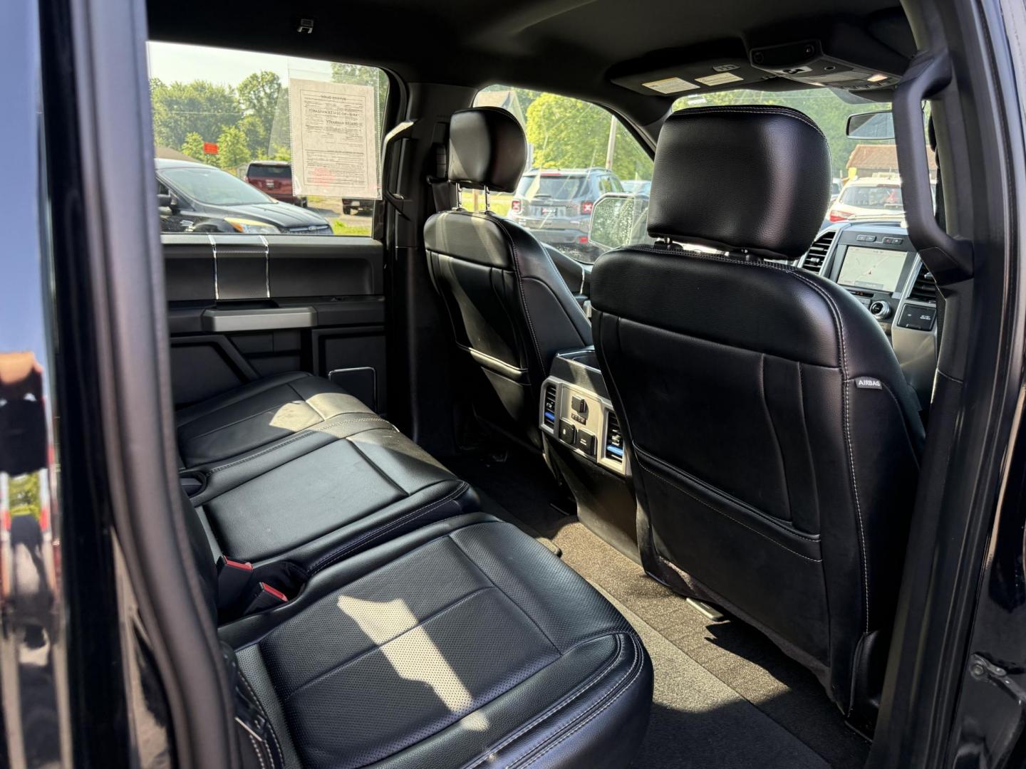 2018 Black /Black Ford F-150 Lariat SuperCrew 5.5-ft. 4WD (1FTEW1E54JF) with an 5.0L V8 OHV 32V FFV engine, 10 Speed Auto transmission, located at 11115 Chardon Rd. , Chardon, OH, 44024, (440) 214-9705, 41.580246, -81.241943 - This 2018 Ford F-150 Lariat Crew Cab 4WD, equipped with the 5.0L Coyote V8 and 10-speed automatic transmission, blends strong performance (395 hp, 400 lb-ft) with luxury features like leather, heated/cooled power seats, dual-zone climate, and advanced tech (Apple CarPlay, Android Auto, navigation). - Photo#42