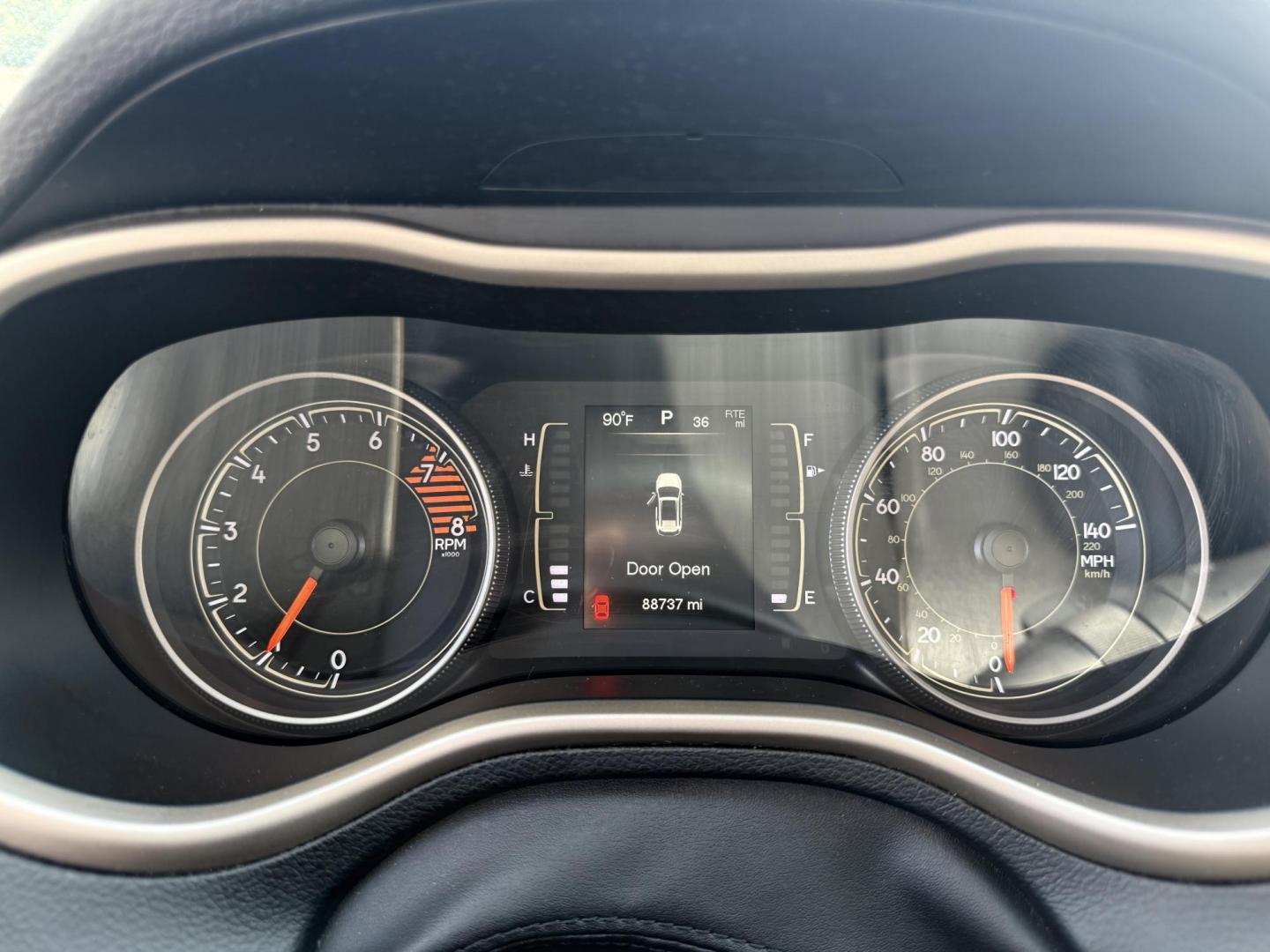 2016 Silver /Black Jeep Cherokee Sport 4WD (1C4PJMAS5GW) with an 3.2L V6 DOHC 24V engine, 9A transmission, located at 547 E. Main St., Orwell, OH, 44076, (440) 437-5893, 41.535435, -80.847855 - Photo#19