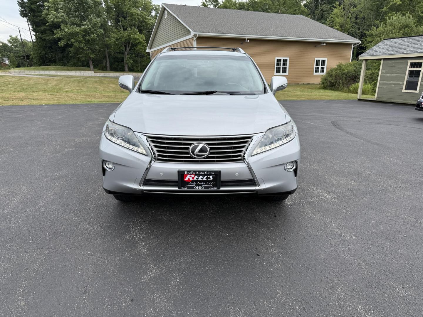 2015 Silver /Black Lexus RX 350 AWD (2T2BK1BA4FC) with an 3.5L V6 DOHC 24V engine, 6-Speed Automatic transmission, located at 11115 Chardon Rd. , Chardon, OH, 44024, (440) 214-9705, 41.580246, -81.241943 - This One Owner 2015 Lexus RX 350 AWD is a luxury midsize SUV powered by a 3.5L 2GR-FE V6 engine with a 6-speed automatic transmission, offering a refined driving experience and reliable performance. It boasts a premium leather interior with heated and cooled front seats, dual-zone automatic climate - Photo#1