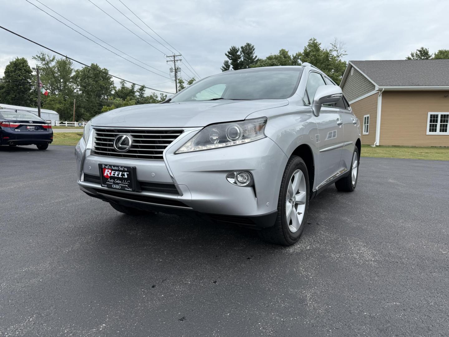 2015 Silver /Black Lexus RX 350 AWD (2T2BK1BA4FC) with an 3.5L V6 DOHC 24V engine, 6-Speed Automatic transmission, located at 11115 Chardon Rd. , Chardon, OH, 44024, (440) 214-9705, 41.580246, -81.241943 - This One Owner 2015 Lexus RX 350 AWD is a luxury midsize SUV powered by a 3.5L 2GR-FE V6 engine with a 6-speed automatic transmission, offering a refined driving experience and reliable performance. It boasts a premium leather interior with heated and cooled front seats, dual-zone automatic climate - Photo#0