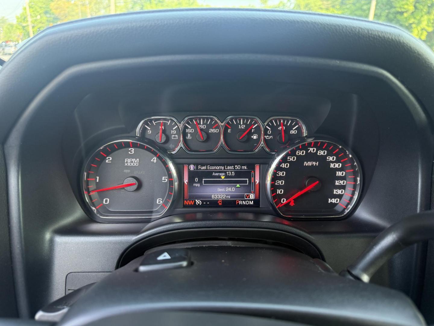 2016 Black /Black GMC Sierra 1500 SLT Crew Cab Long Box 4WD (3GTU2NEC2GG) with an 5.3L V8 OHV 16V engine, 6A transmission, located at 11115 Chardon Rd. , Chardon, OH, 44024, (440) 214-9705, 41.580246, -81.241943 - This One Owner 2016 GMC Sierra 1500 SLT Crew Cab 4WD is equipped with a 5.3L EcoTec3 V8 engine and a 6-speed automatic transmission, delivering a strong 9,100-pound towing capacity thanks to its 3.42 gearing. This model features a refined leather interior with heated front seats, an 8.0" touchscreen - Photo#25