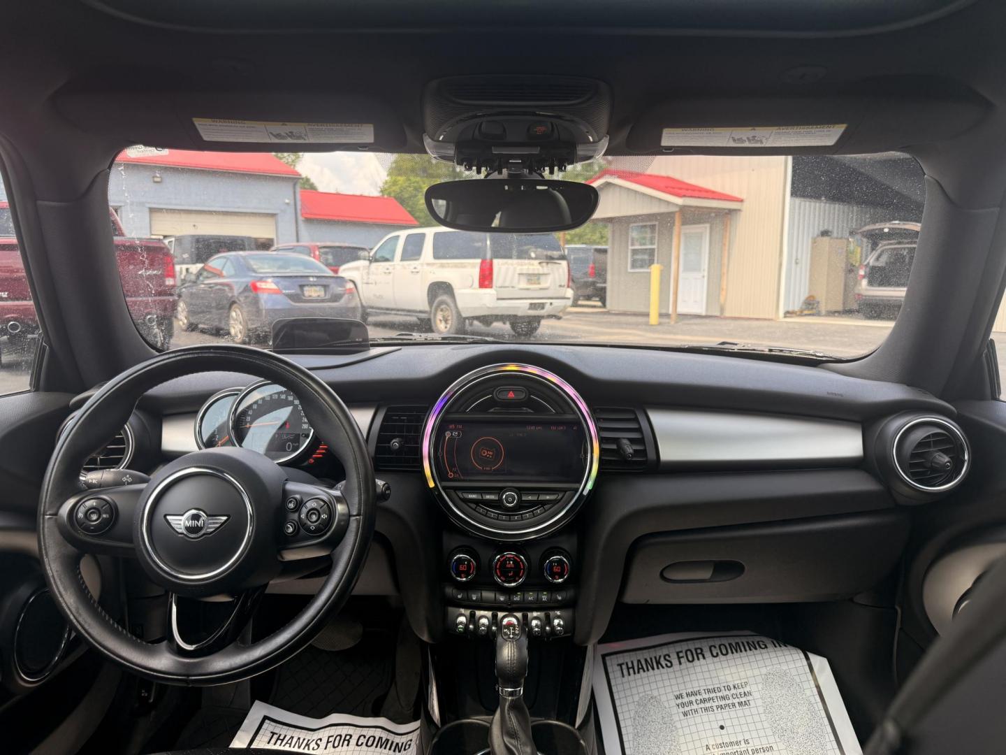 2015 White /Black Mini Cooper S (WMWXP7C56FT) with an 2.0L I4 DOHC 16V TURBO engine, 6 Speed Auto transmission, located at 547 E. Main St., Orwell, OH, 44076, (440) 437-5893, 41.535435, -80.847855 - This 2015 Mini Cooper S is a well-equipped, sporty hatchback featuring a 2.0L turbocharged inline-4 engine paired with a 6-speed automatic transmission. It boasts a premium leather interior, an 8.0" touchscreen with navigation, backup camera and sensors, a heads-up display, and heated front seats. A - Photo#32