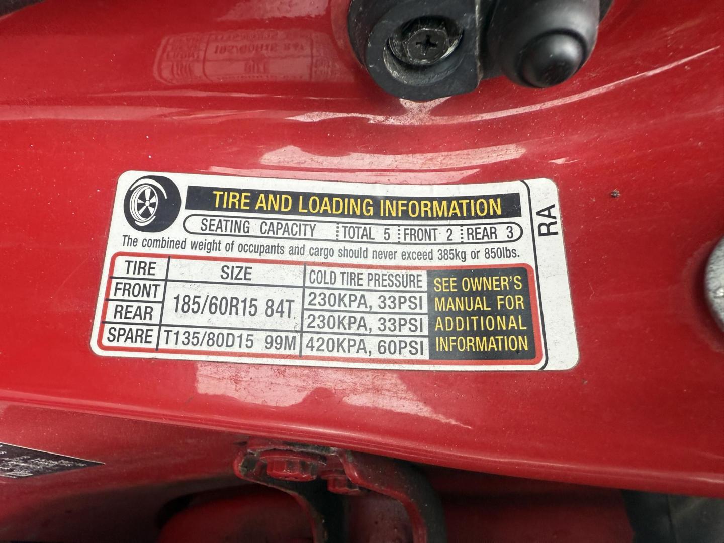 2016 Red /Black Honda Fit LX CVT (JHMGK5H55GX) with an 1.5L I4 SOHC 16V engine, Automatic transmission, located at 11115 Chardon Rd. , Chardon, OH, 44024, (440) 214-9705, 41.580246, -81.241943 - This One Owner 2016 Honda Fit LX is a practical and efficient subcompact hatchback powered by a 1.5L inline-4 engine, delivering impressive fuel economy of up to 40 MPG on the highway. It features a 5.0" center screen, backup camera, daytime running lights, ECO mode for enhanced efficiency, and spor - Photo#17