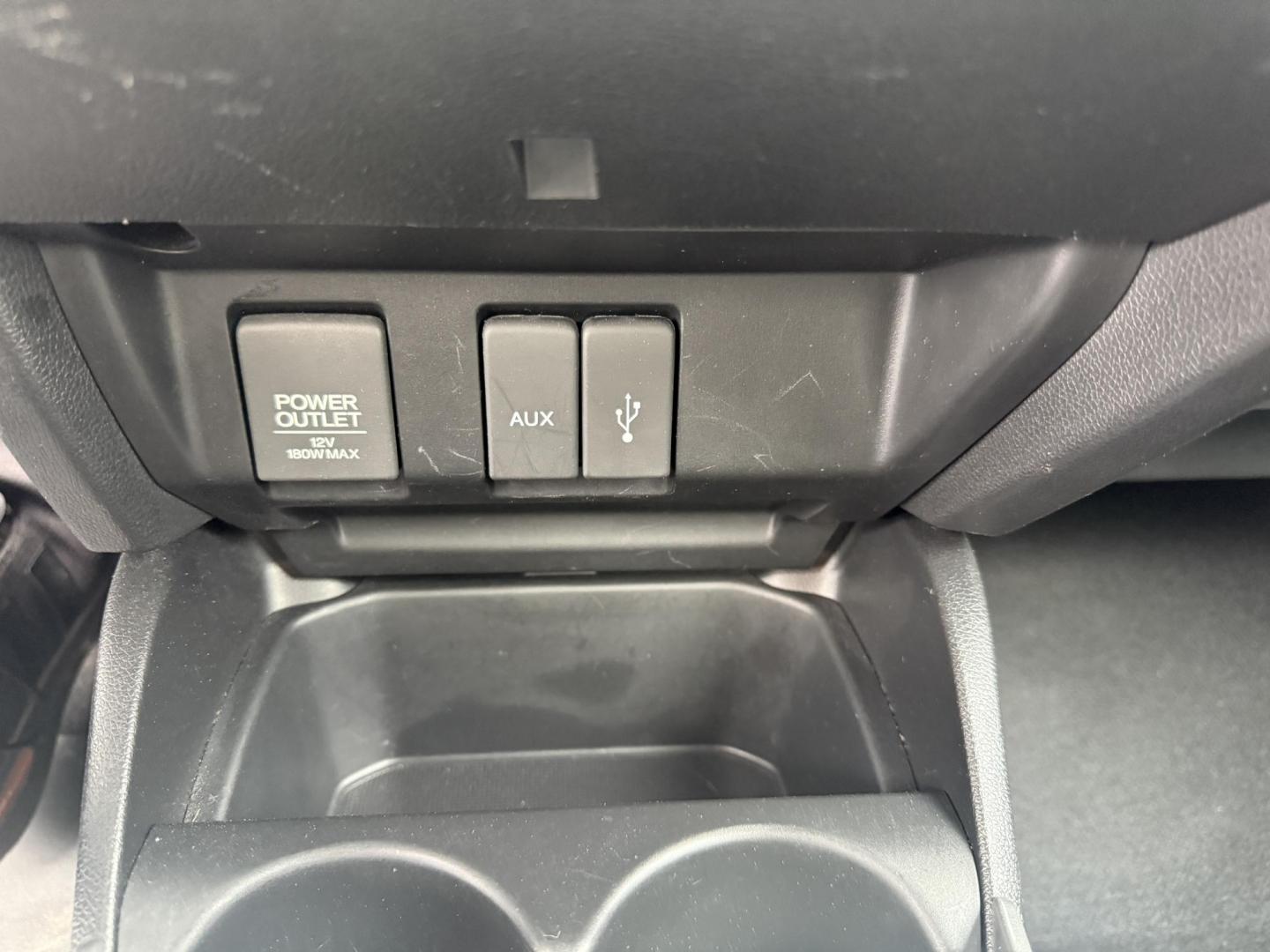 2016 Red /Black Honda Fit LX CVT (JHMGK5H55GX) with an 1.5L I4 SOHC 16V engine, Automatic transmission, located at 11115 Chardon Rd. , Chardon, OH, 44024, (440) 214-9705, 41.580246, -81.241943 - This One Owner 2016 Honda Fit LX is a practical and efficient subcompact hatchback powered by a 1.5L inline-4 engine, delivering impressive fuel economy of up to 40 MPG on the highway. It features a 5.0" center screen, backup camera, daytime running lights, ECO mode for enhanced efficiency, and spor - Photo#23