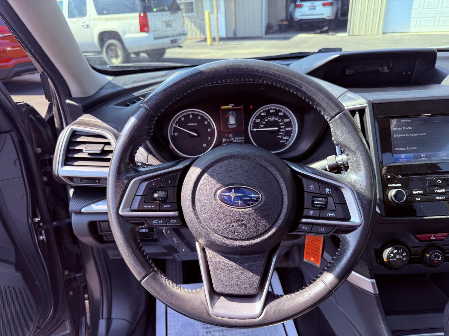 2019 Gray /Black Subaru Forester Premium (JF2SKAEC0KH) with an 2.5L H4 DOHC 16V engine, Automatic transmission, located at 547 E. Main St., Orwell, OH, 44076, (440) 437-5893, 41.535435, -80.847855 - Photo#22