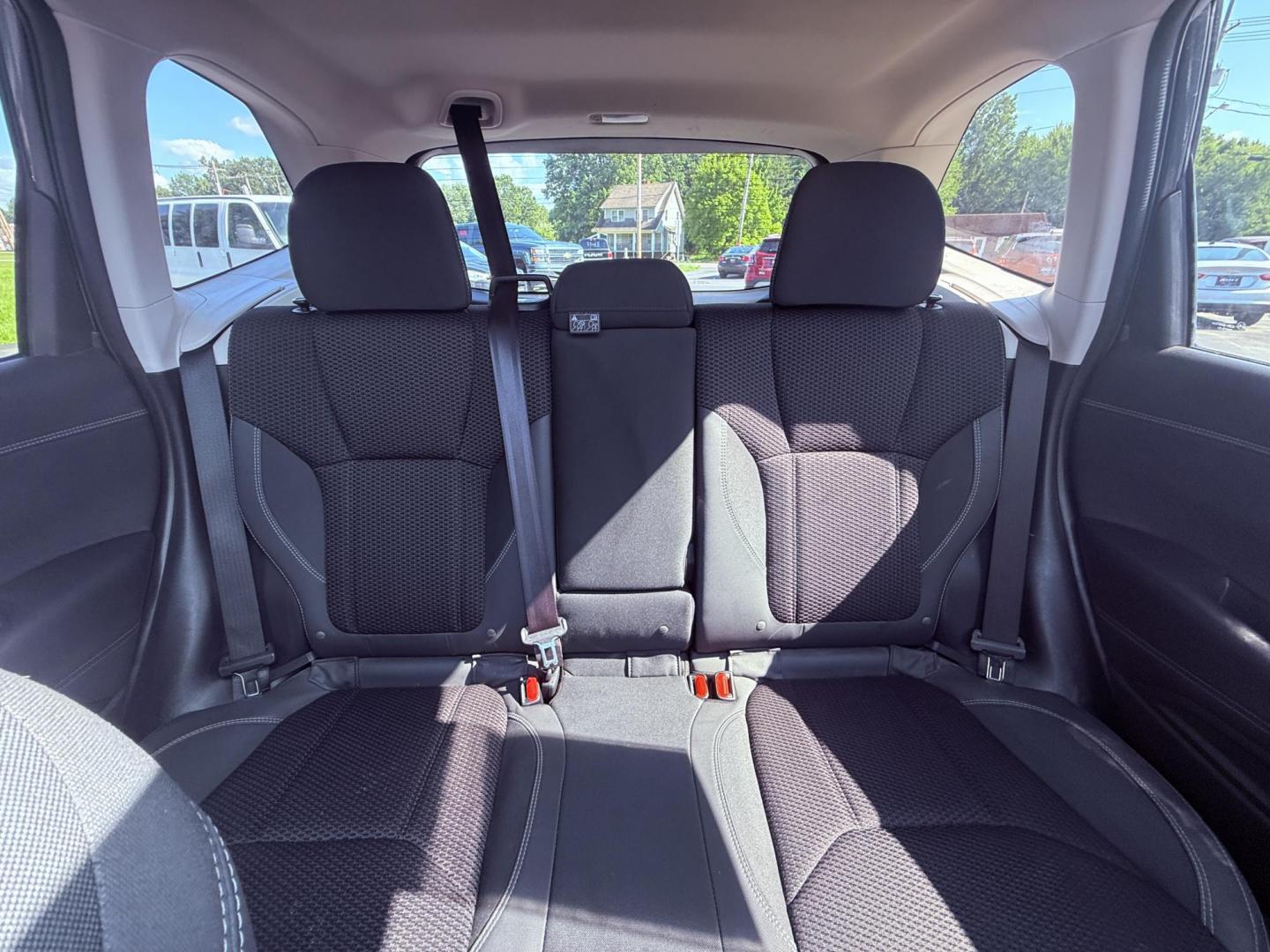 2019 Gray /Black Subaru Forester Premium (JF2SKAEC0KH) with an 2.5L H4 DOHC 16V engine, Automatic transmission, located at 547 E. Main St., Orwell, OH, 44076, (440) 437-5893, 41.535435, -80.847855 - Photo#30