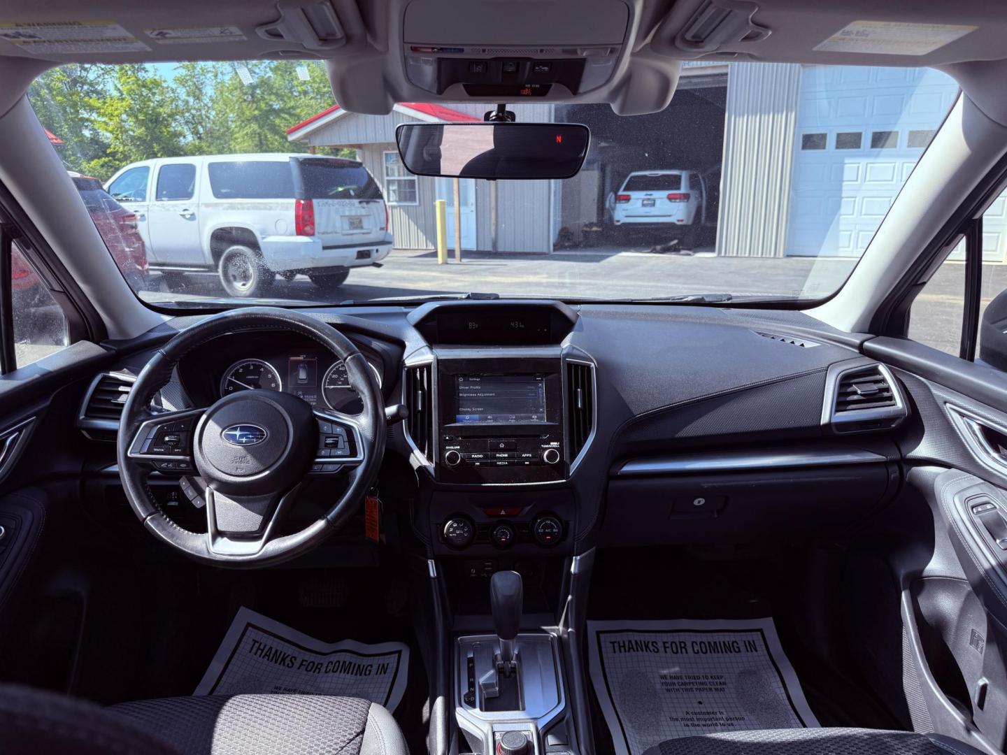 2019 Gray /Black Subaru Forester Premium (JF2SKAEC0KH) with an 2.5L H4 DOHC 16V engine, Automatic transmission, located at 547 E. Main St., Orwell, OH, 44076, (440) 437-5893, 41.535435, -80.847855 - Photo#34