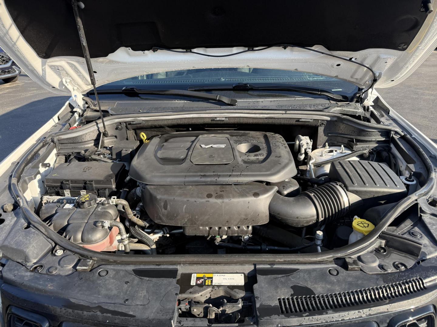2019 White /Black Jeep Grand Cherokee Upland 4WD (1C4RJFAG7KC) with an 3.6L V6 DOHC 24V engine, 8A transmission, located at 547 E. Main St., Orwell, OH, 44076, (440) 437-5893, 41.535435, -80.847855 - This One Owner 2019 Jeep Grand Cherokee Upland 4WD features a 3.6L Pentastar V6 engine paired with an 8-speed automatic transmission, offering a blend of power and efficiency. It comes equipped with convenience and comfort features such as a power driver's seat, heated front seats, remote start, and - Photo#14
